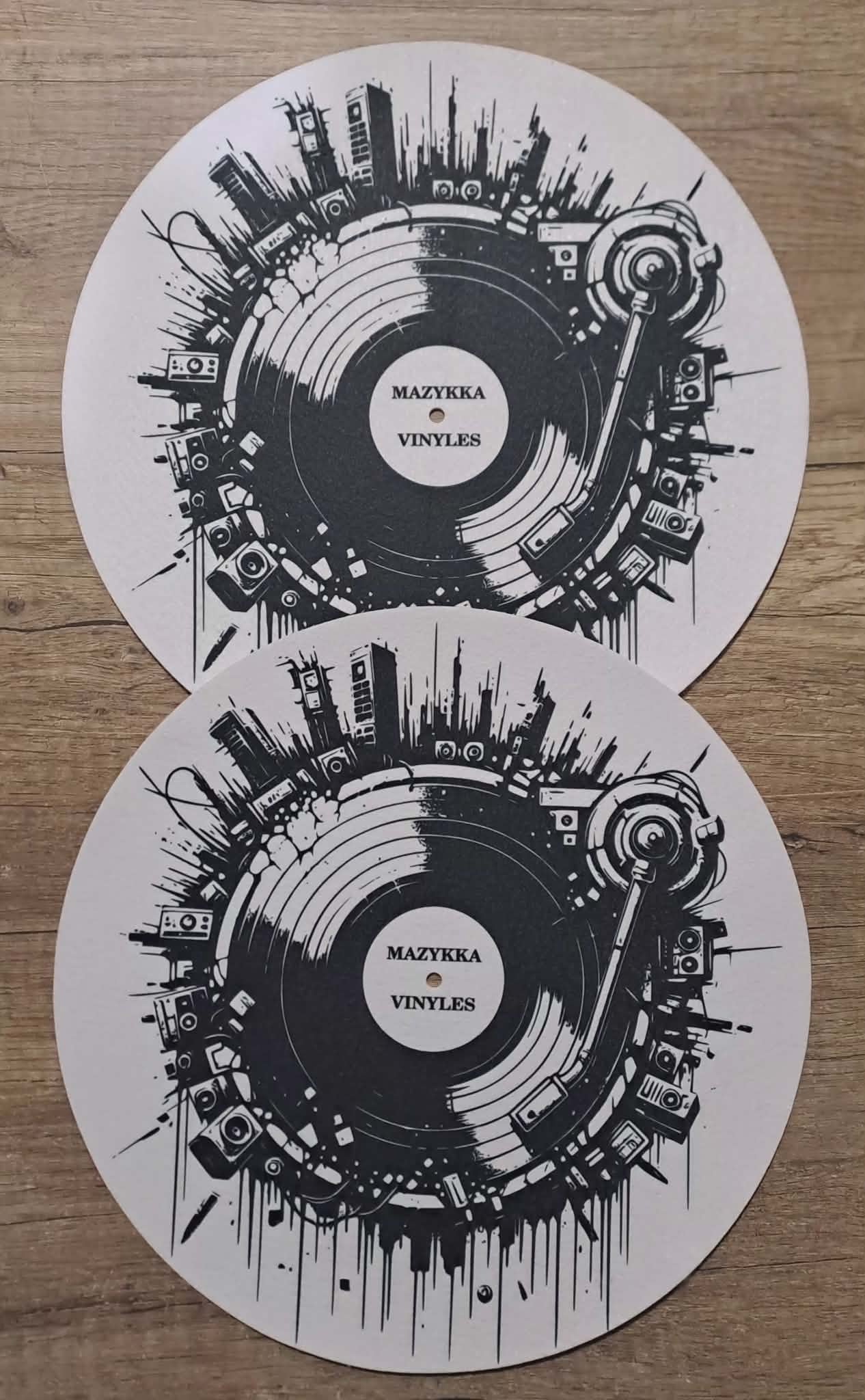 Paire de feutrine Fatmat Mazykka Vinyles