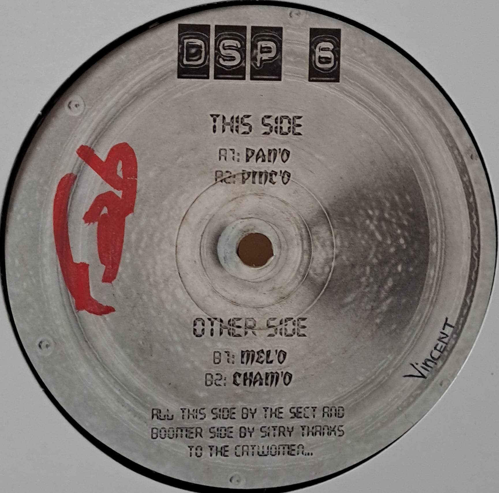 1) DSP 06 - vinyle freetekno