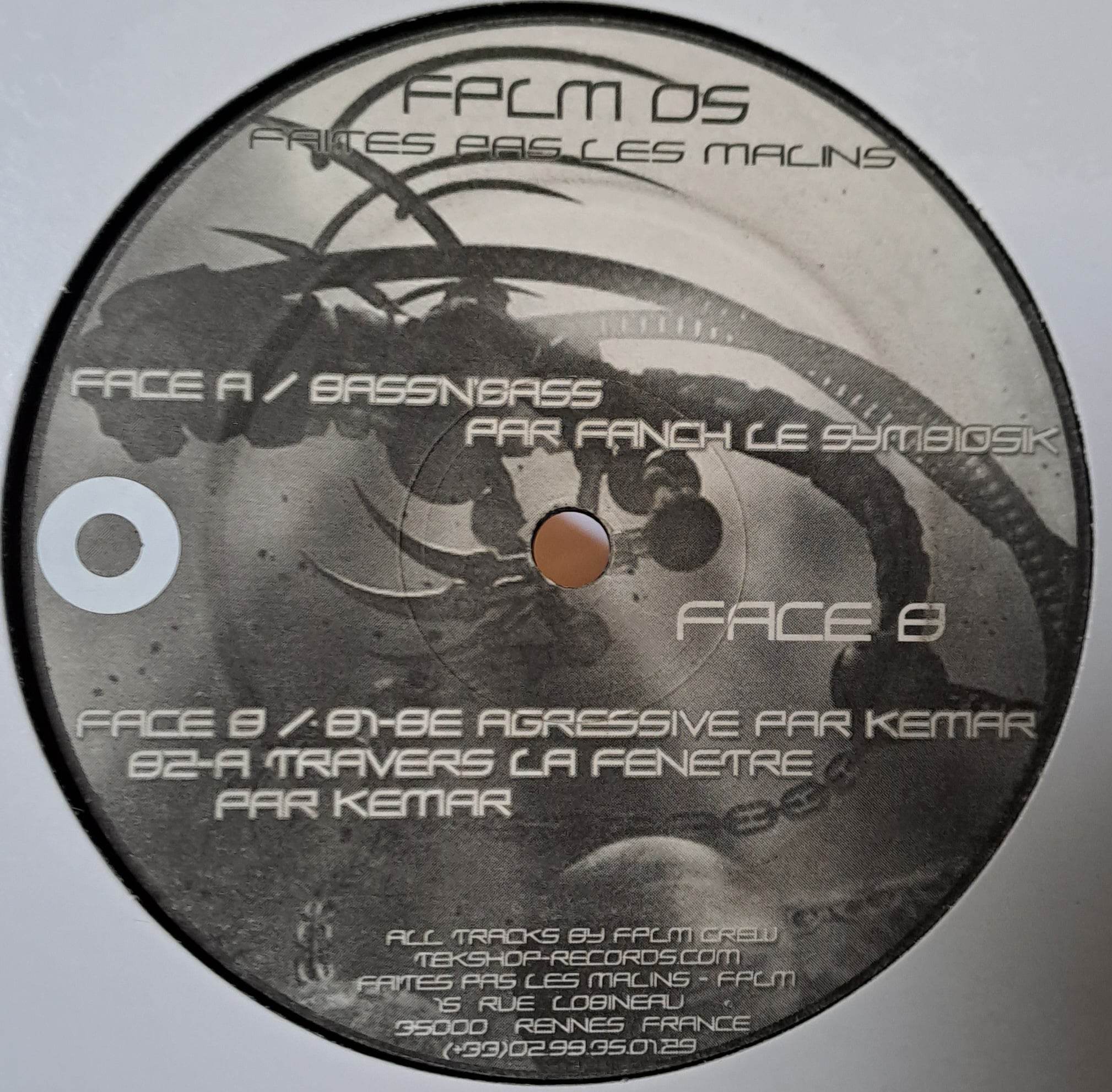 1) Faites Pas Les Malins 05 - vinyle freetekno