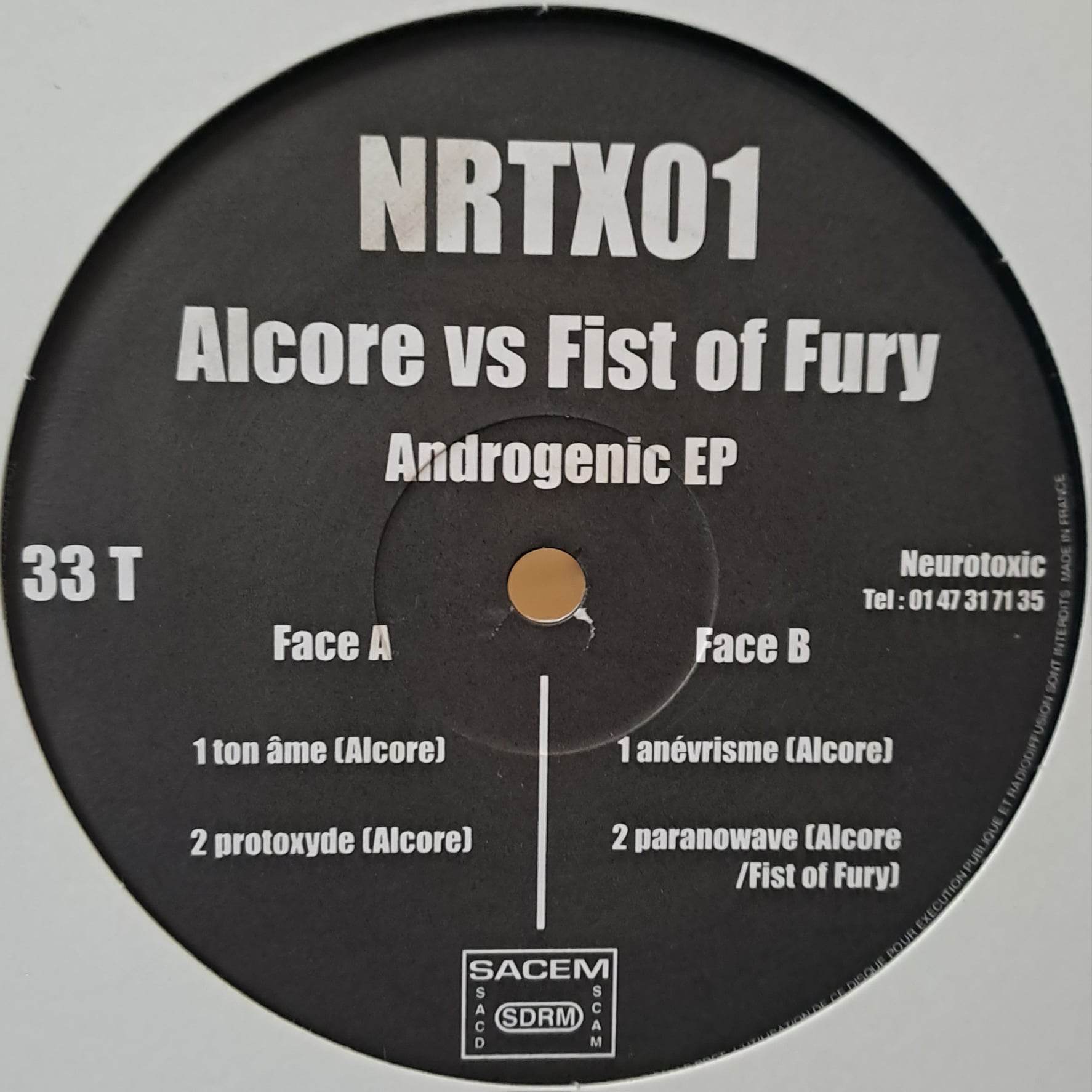 1)Neurotoxic 01 - vinyle hardcore