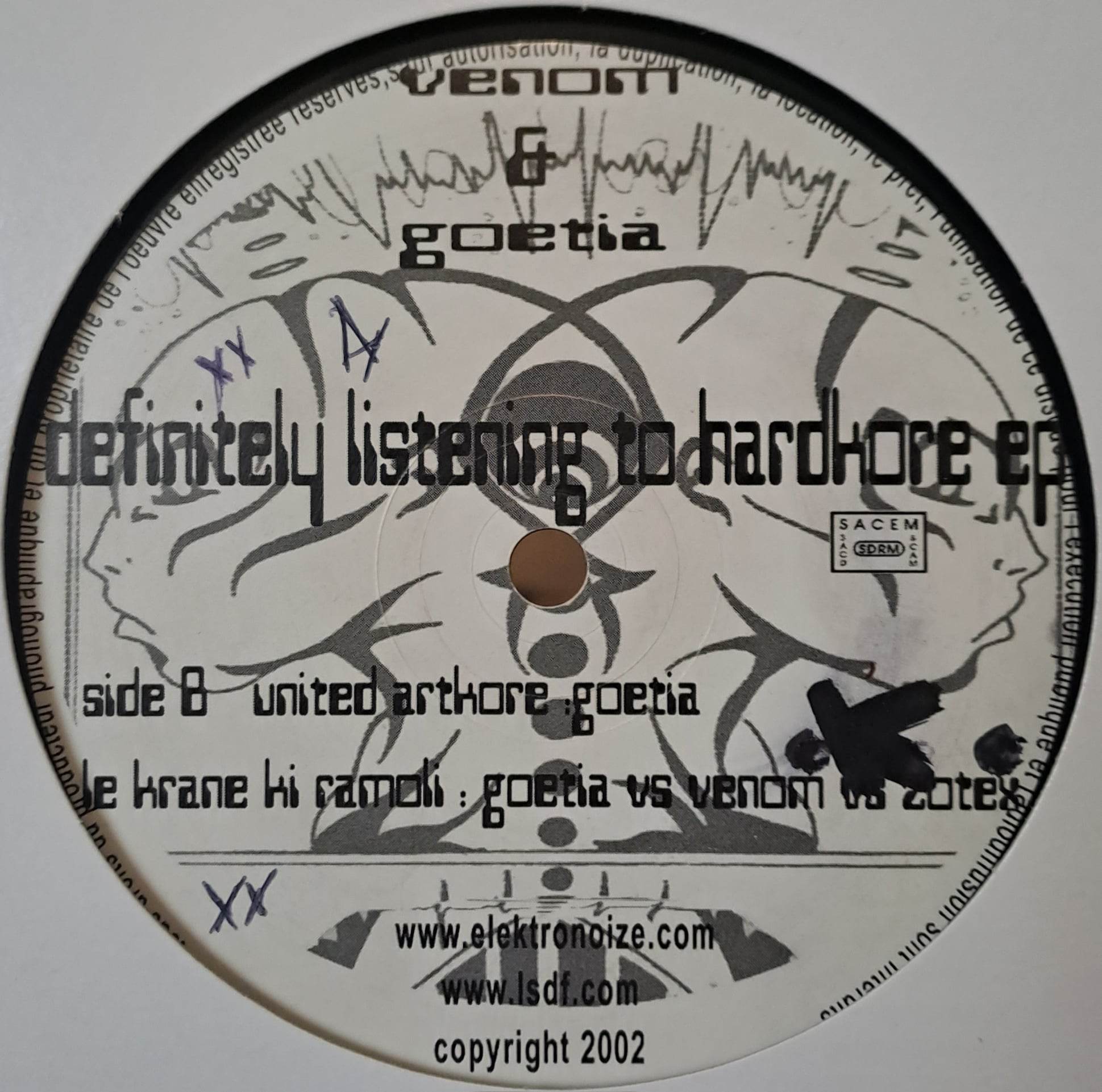 1) Roffkore 01 - vinyle hardcore
