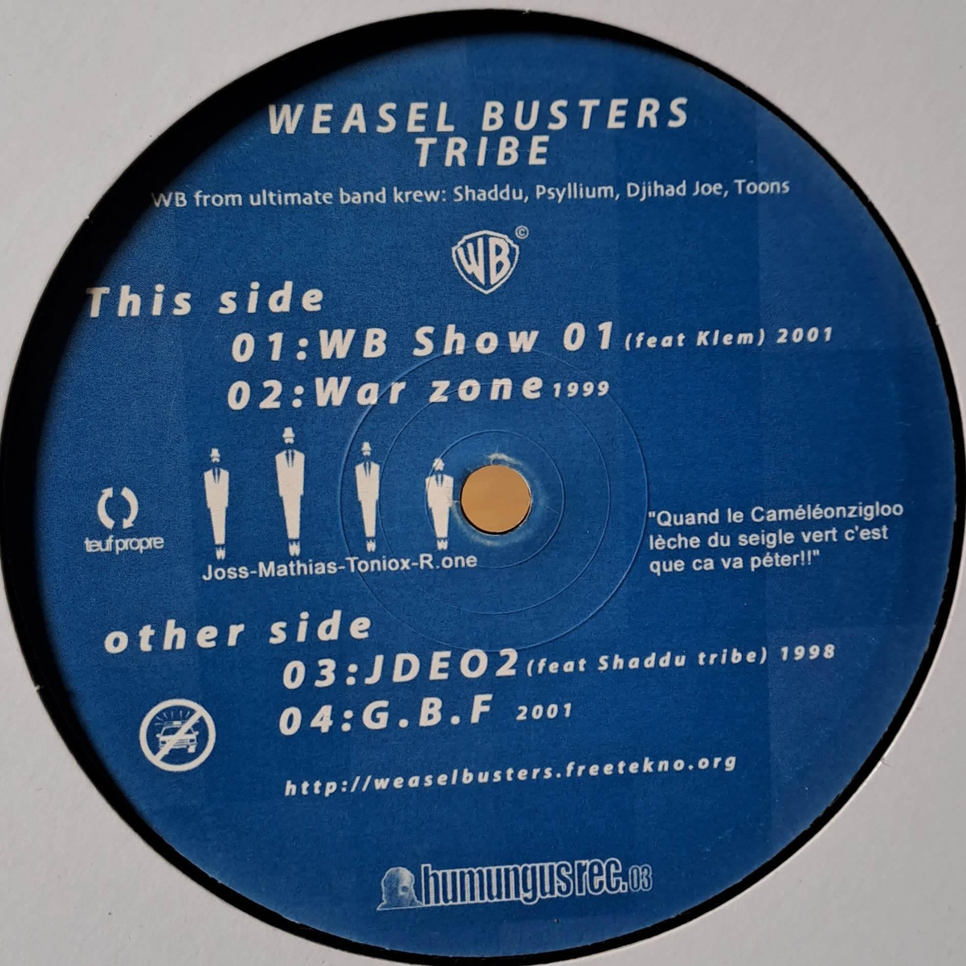2)Humungus 03 - vinyle Hardfloor