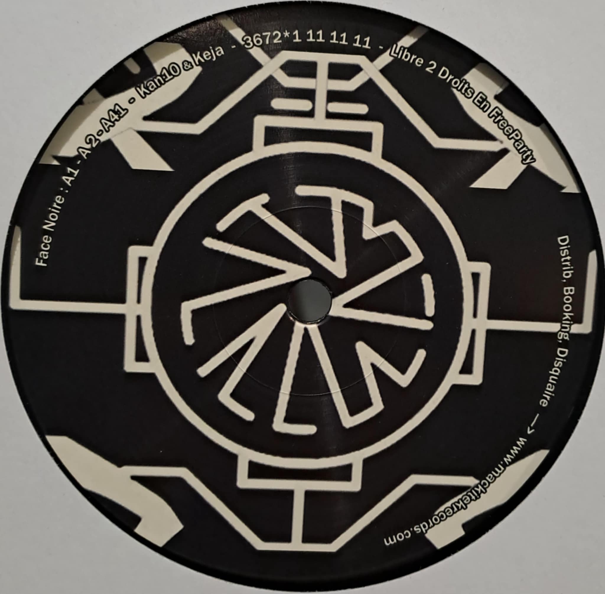 3672*1 11 RP (toute dernière copie en stock) - vinyle freetekno
