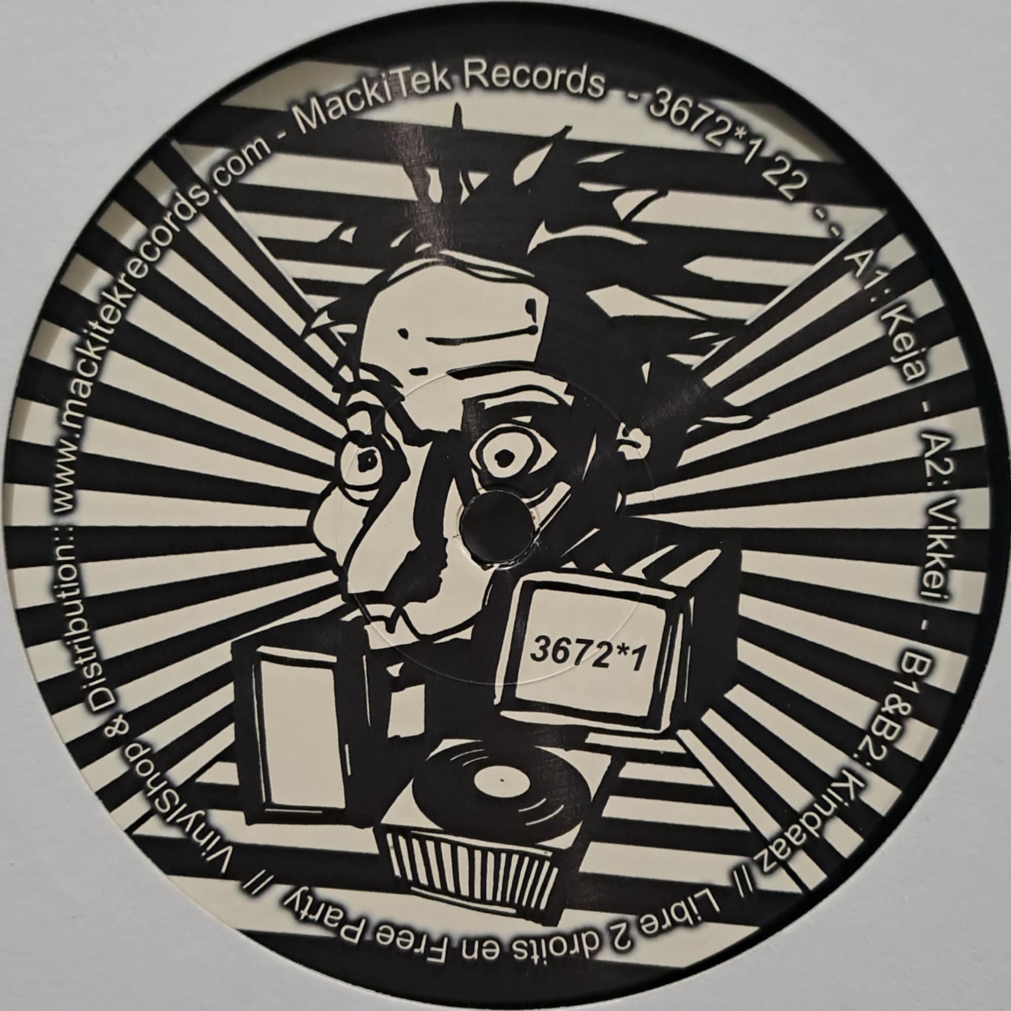 3672*1 22 RP (dernières copies en stock) - vinyle freetekno
