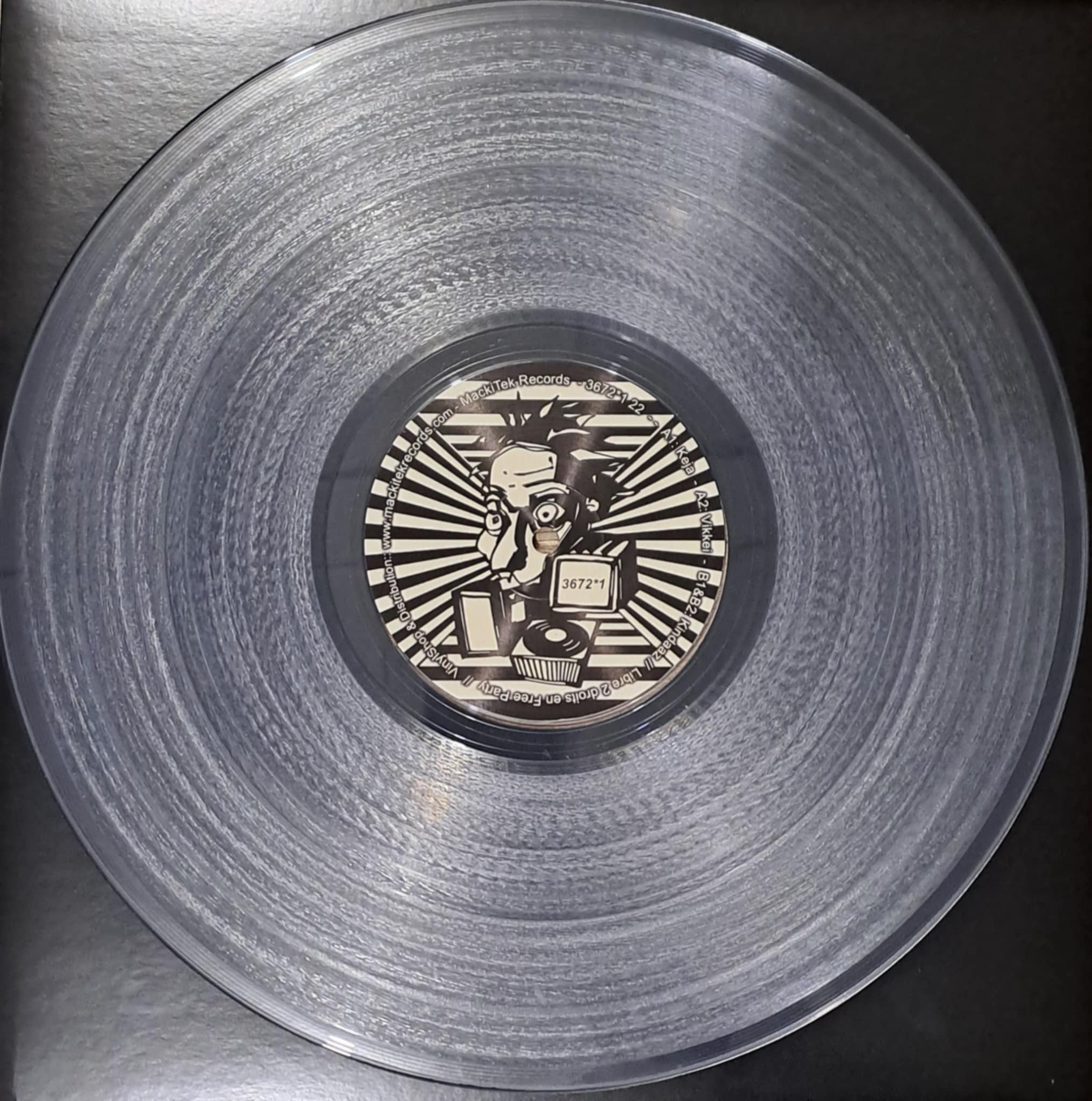 3672*1 22 RP (Crystal Clear) (dernières copies en stock) - vinyle freetekno