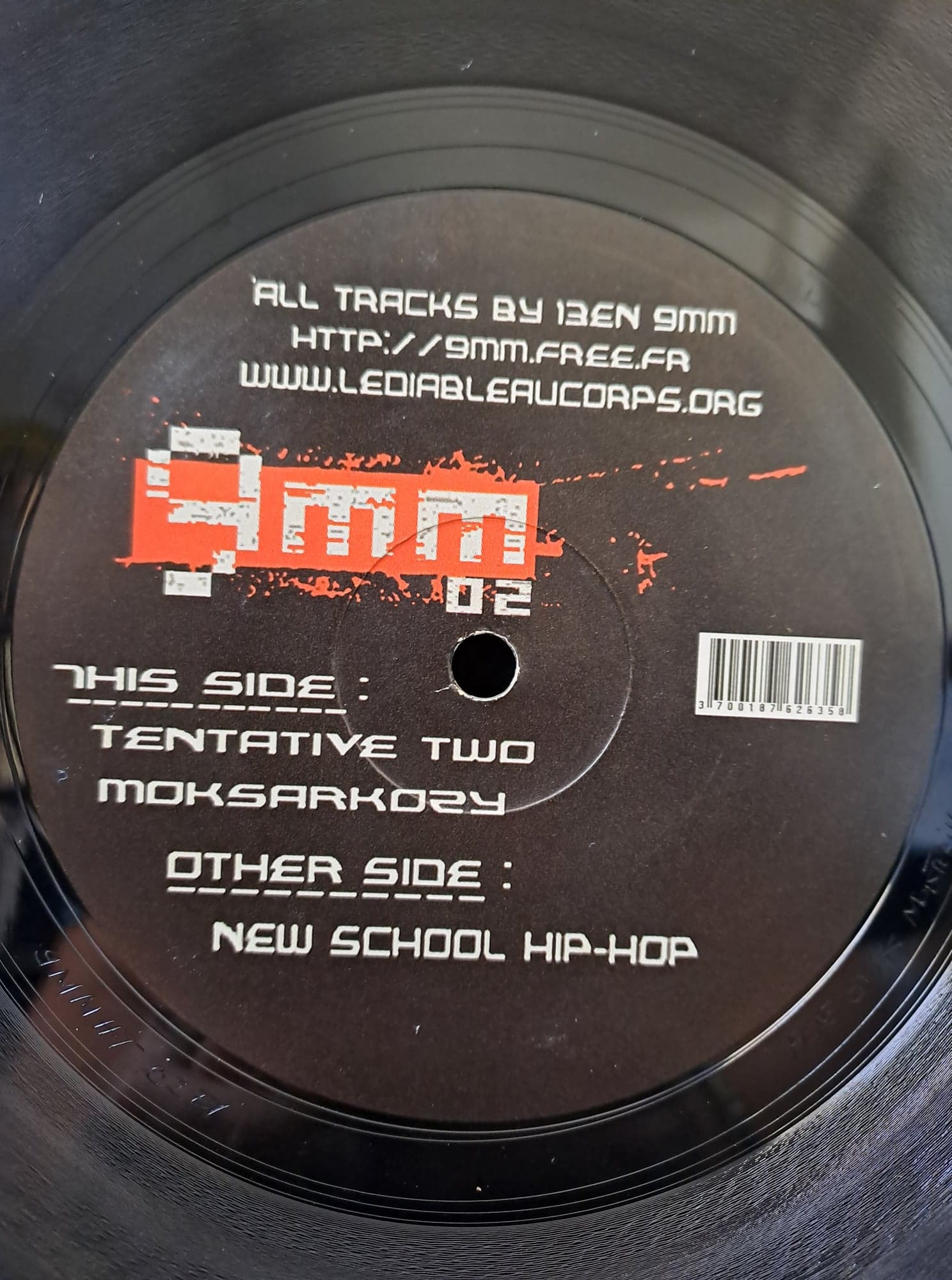 9 MM 02 (Originale) - vinyle hardcore