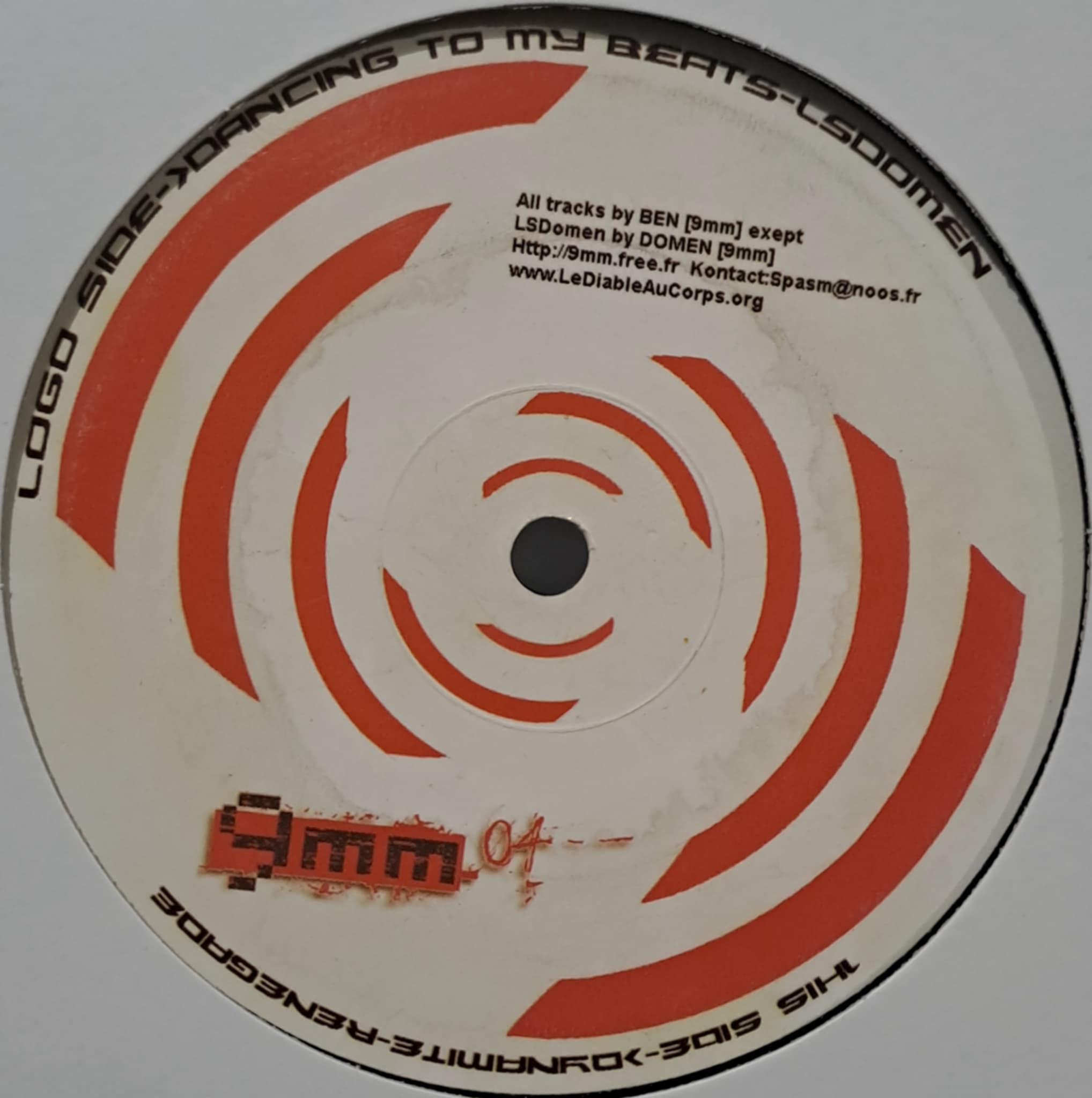 9mm 04 - vinyle freetekno