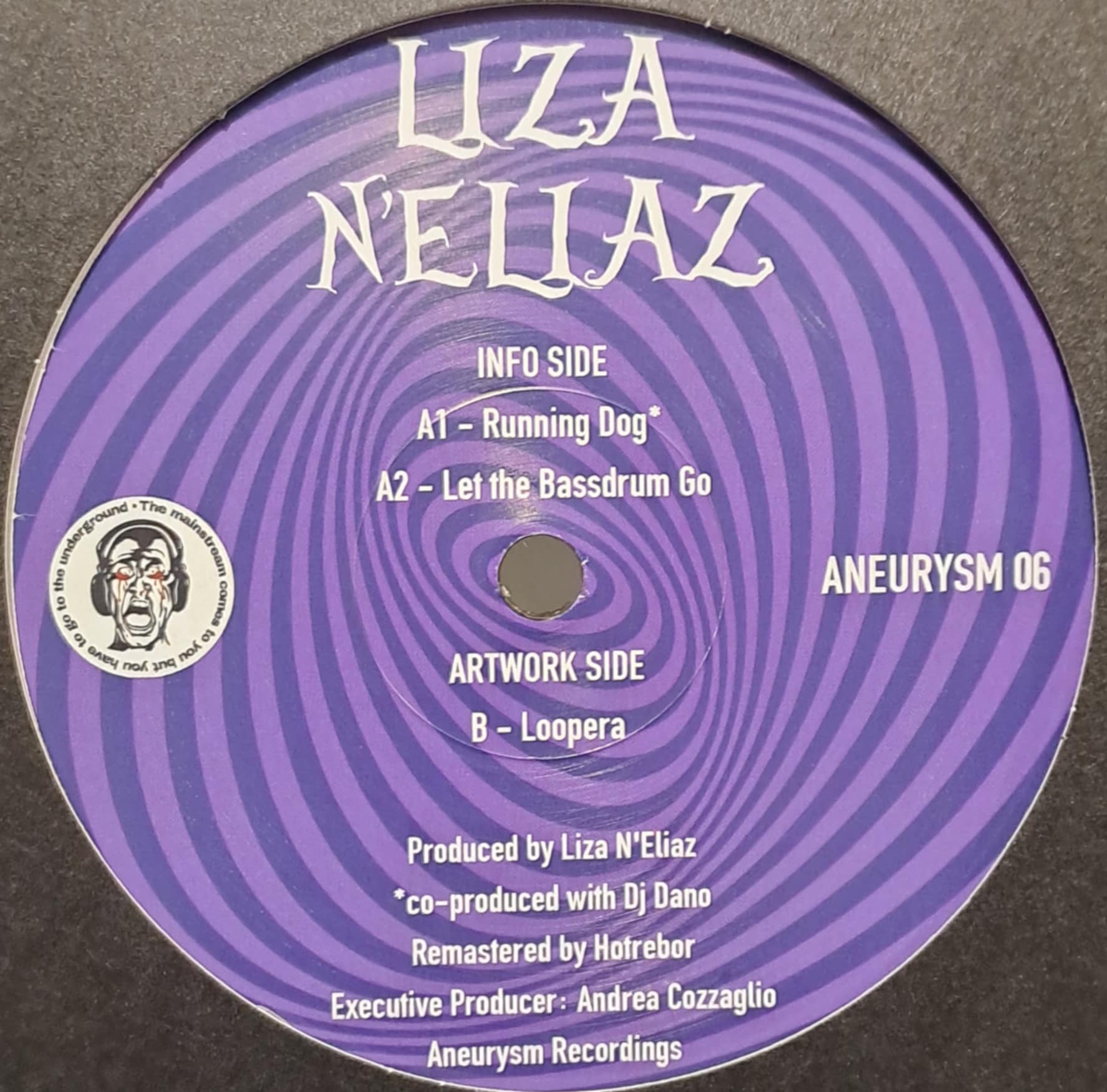 Aneurysm Recordings 06 - vinyle hardcore