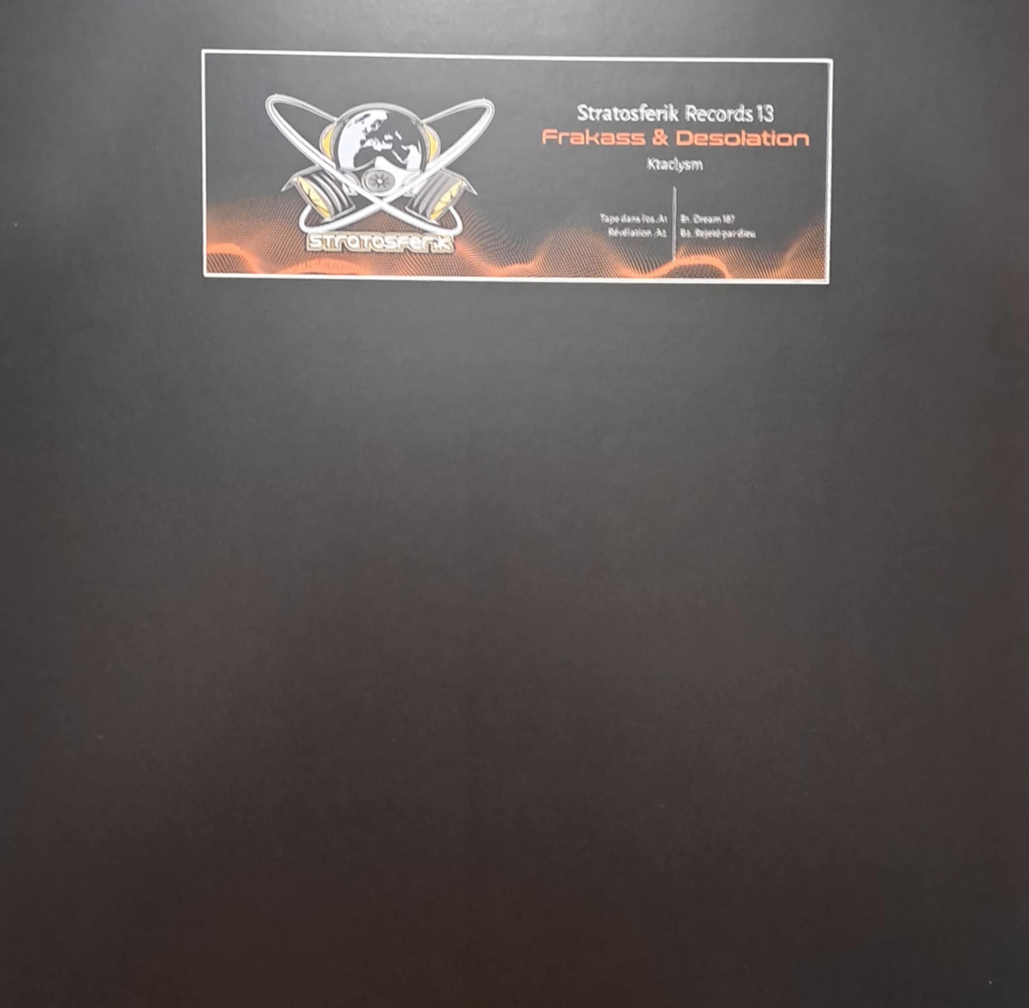 Stratosferik 13 - vinyle hardcore