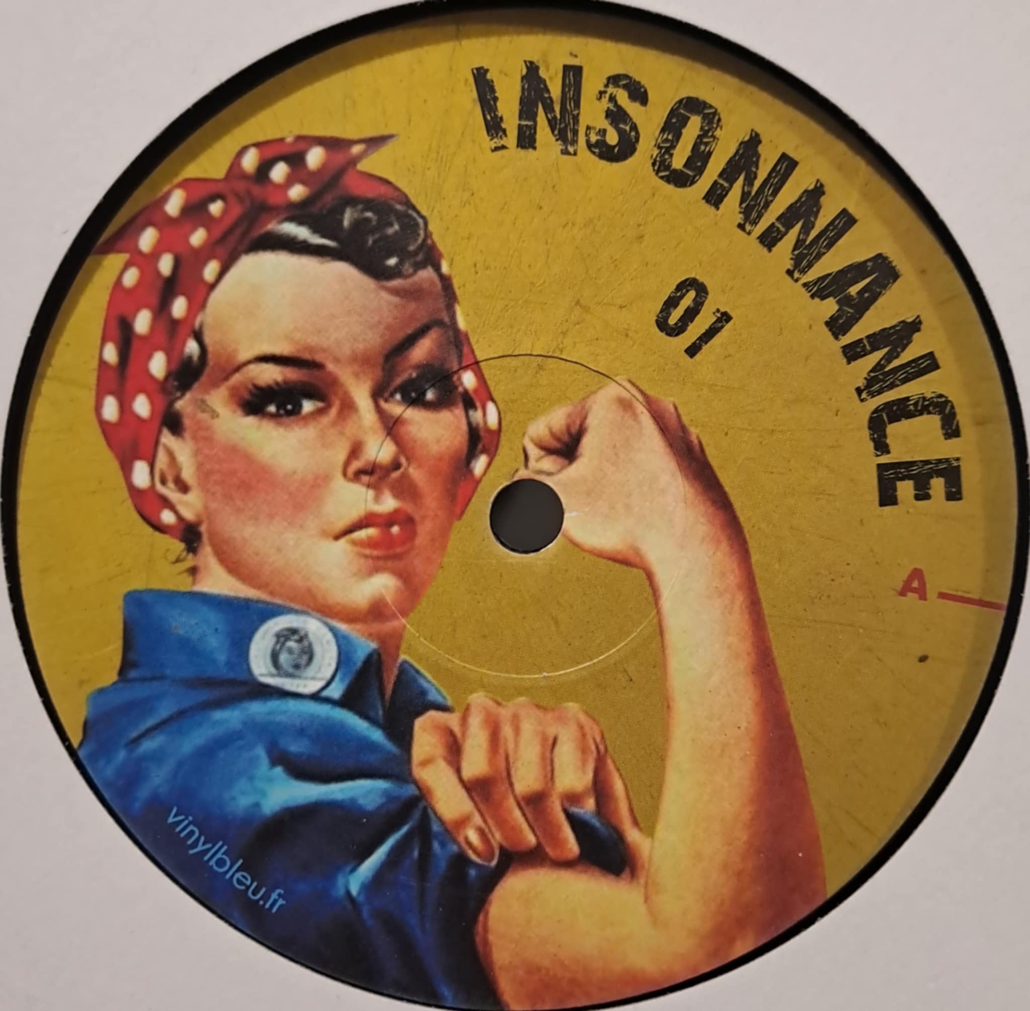 Vinylbleu 01 - vinyle hard techno