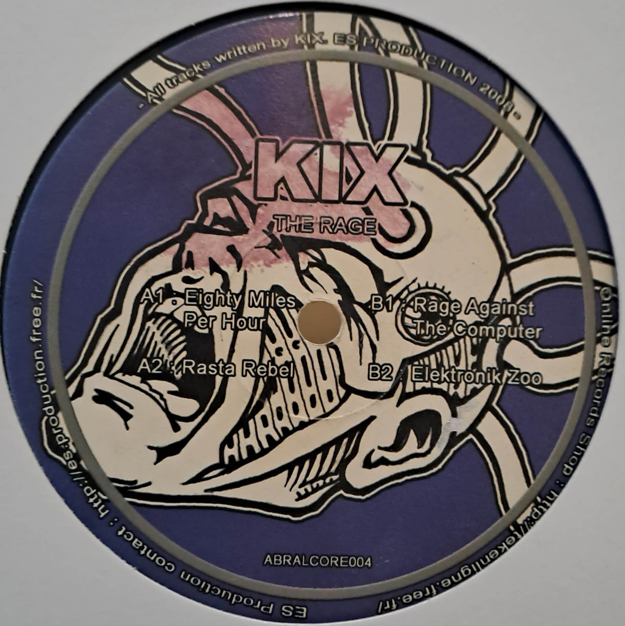Abralcore 04 - vinyle hardcore