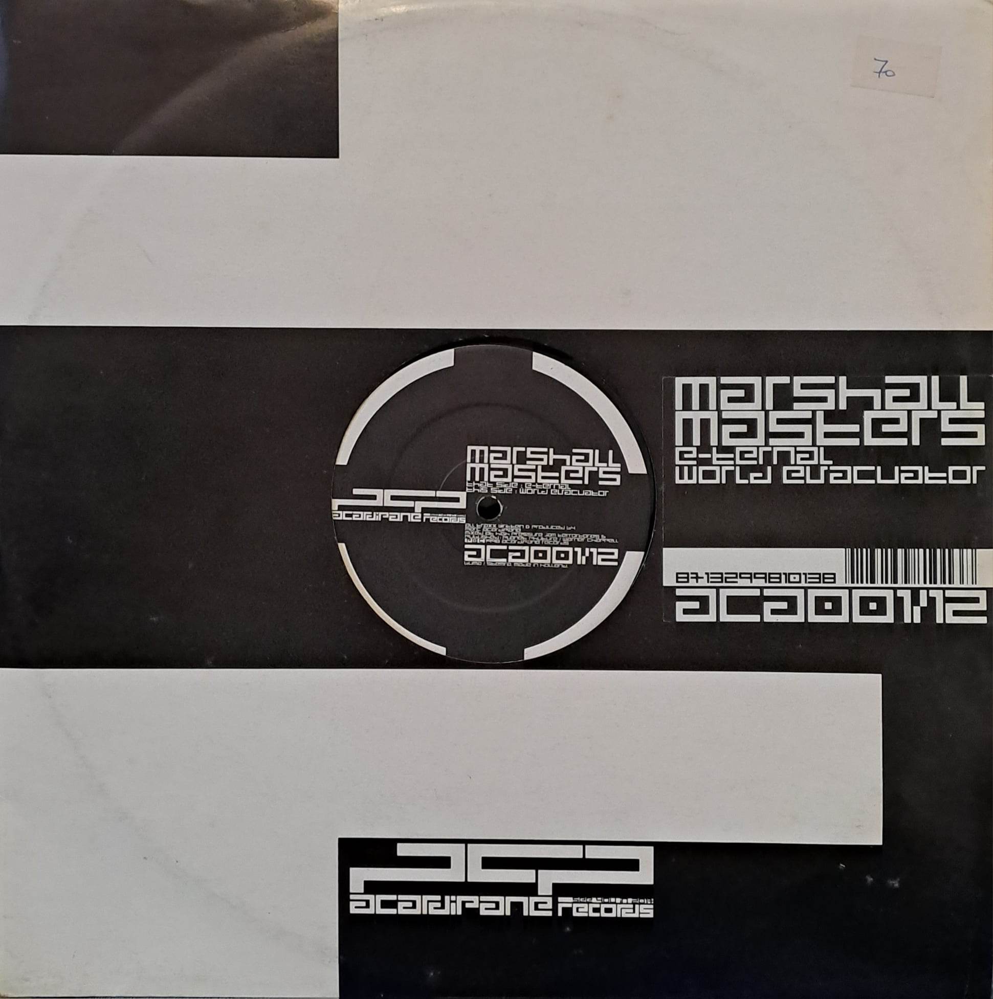 Acardipane Records 001/12 - vinyle hardcore