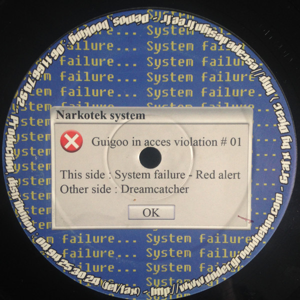 Access Violation 01 - vinyle freetekno