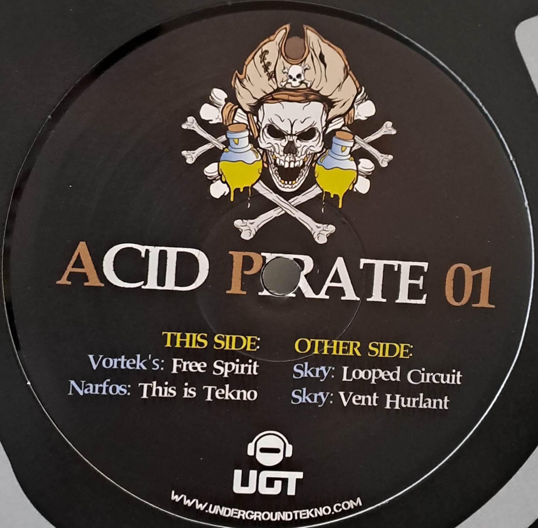Acid Pirate 01 - vinyle acidcore