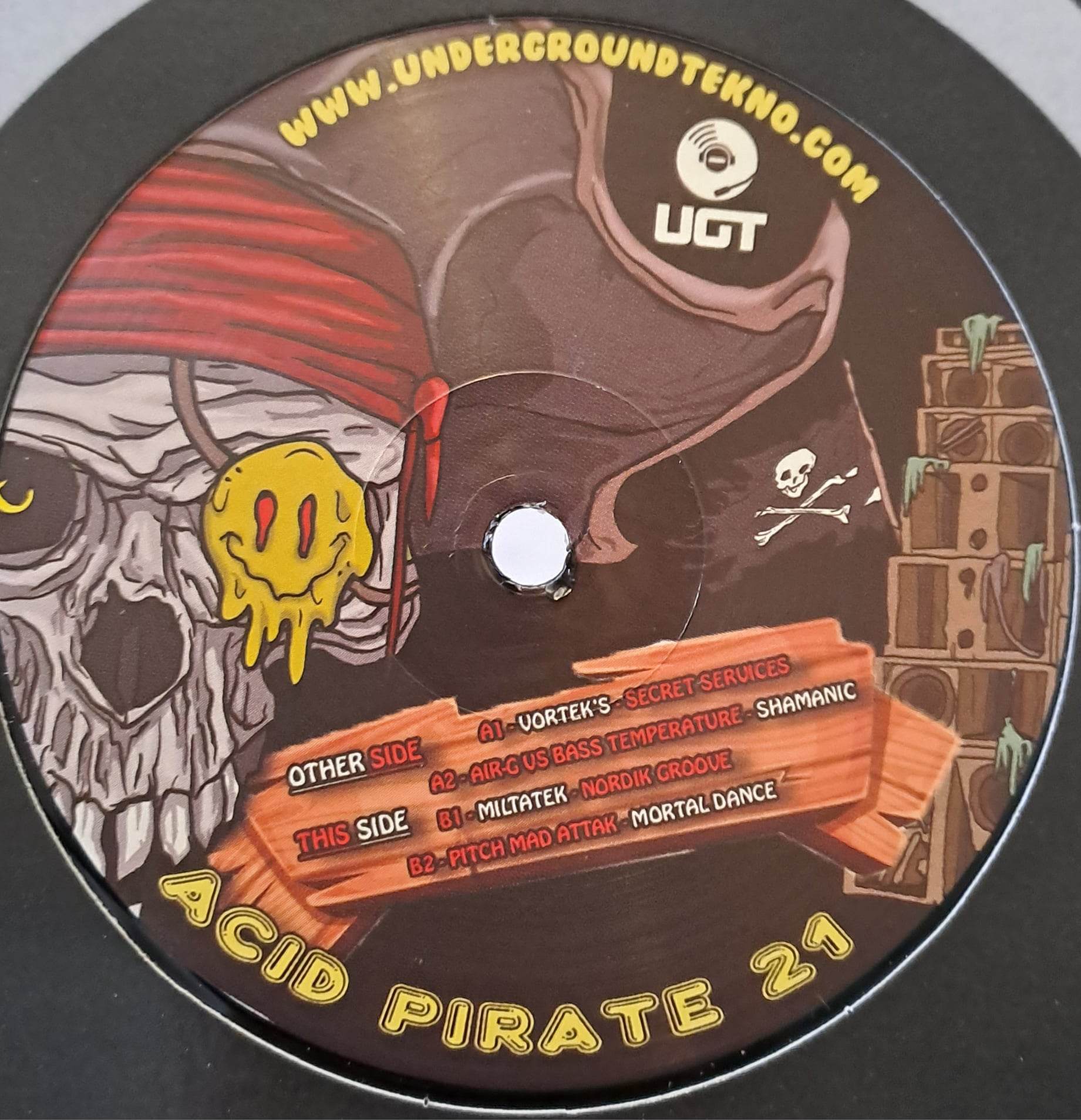 Acid Pirate 21 (toute dernière copie en stock) - vinyle acidcore