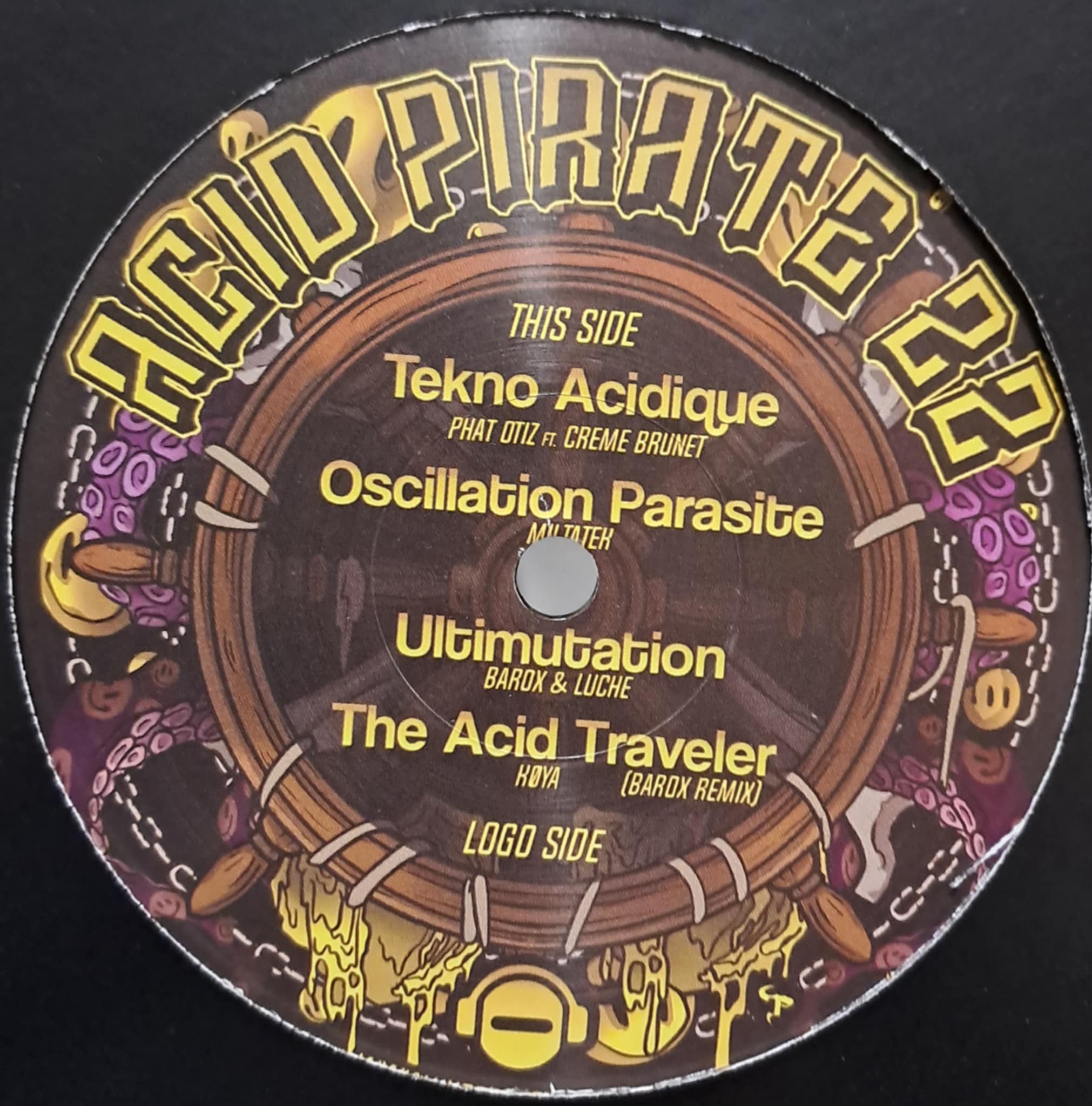 Acid Pirate 22 (dernières copies en stock) - vinyle acidcore
