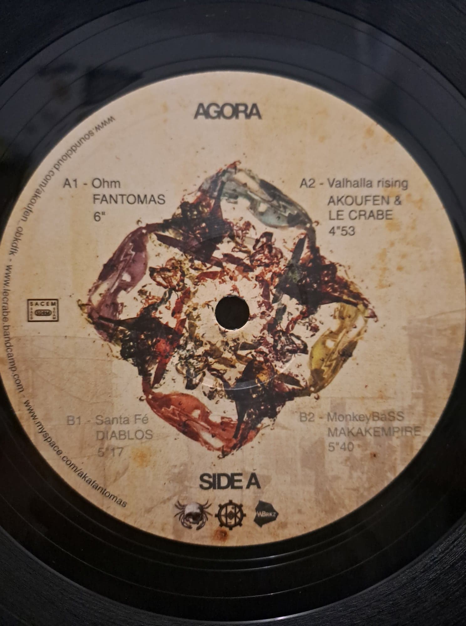Agora 01 - vinyle Drum & Bass