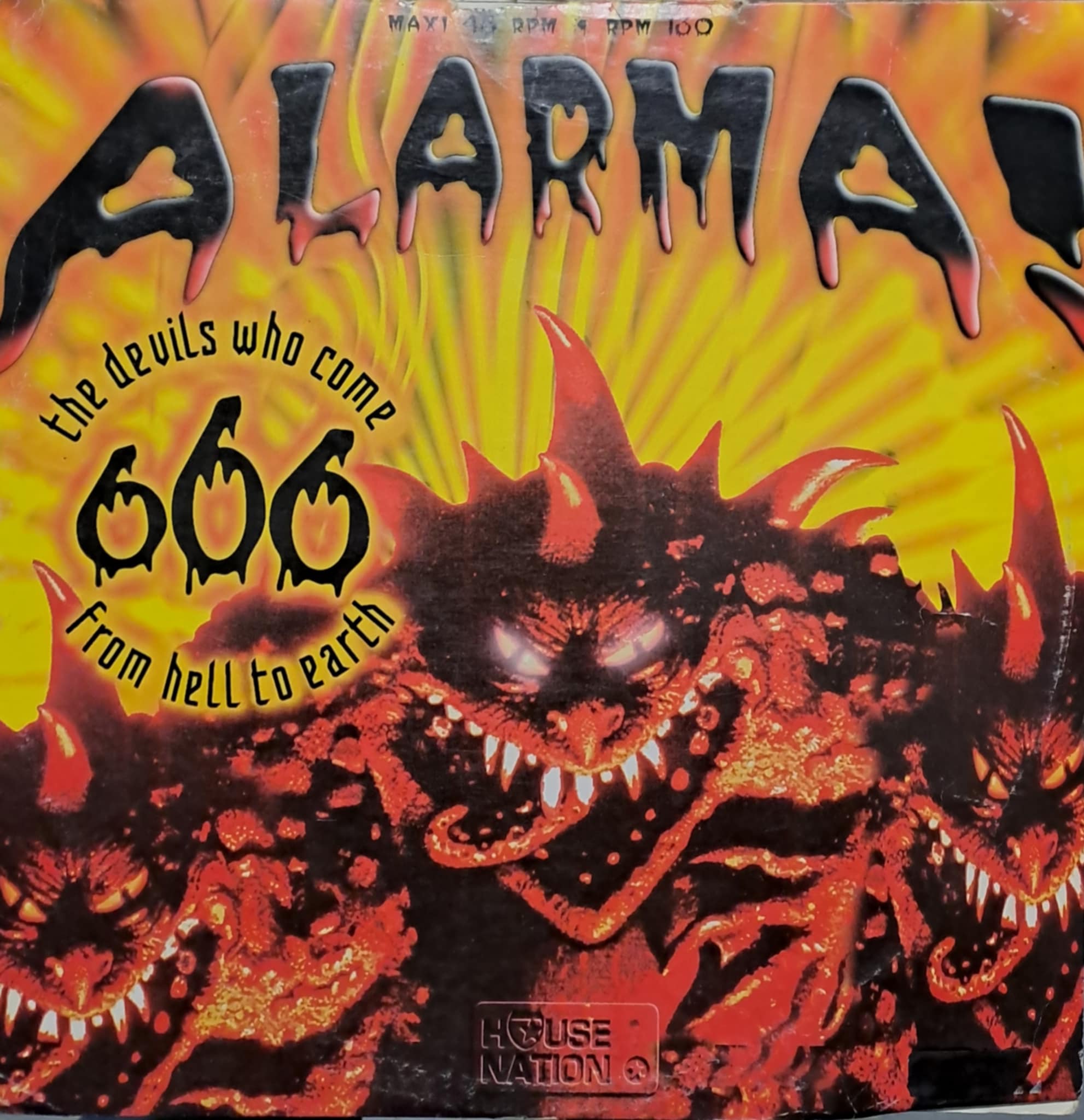 666 – Alarma ! - vinyle Trance