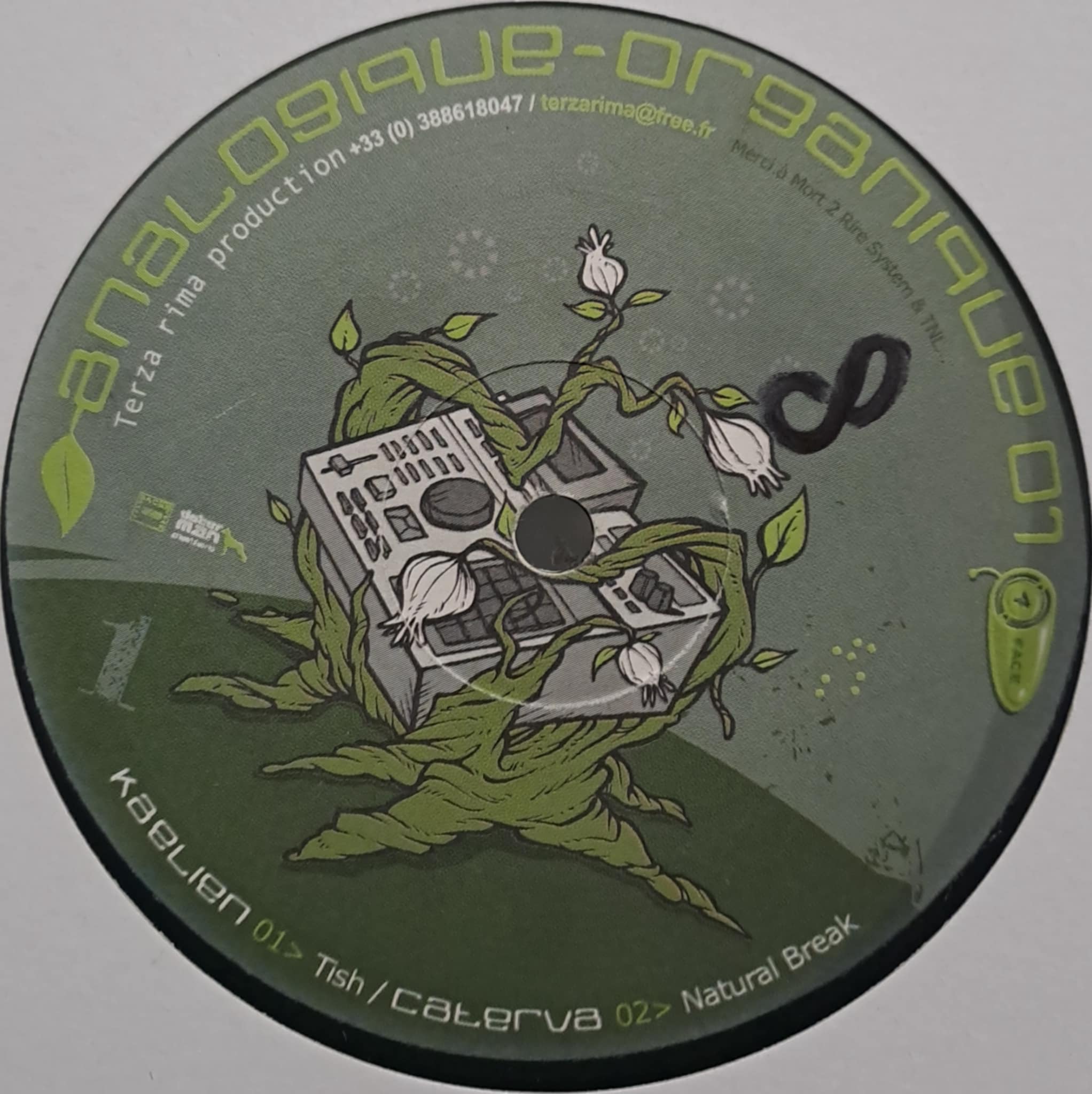 Analogique Organique 01 - vinyle Breakbeat
