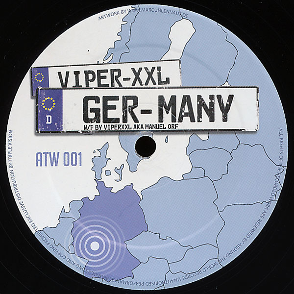 Around The World 001 - vinyle hard techno