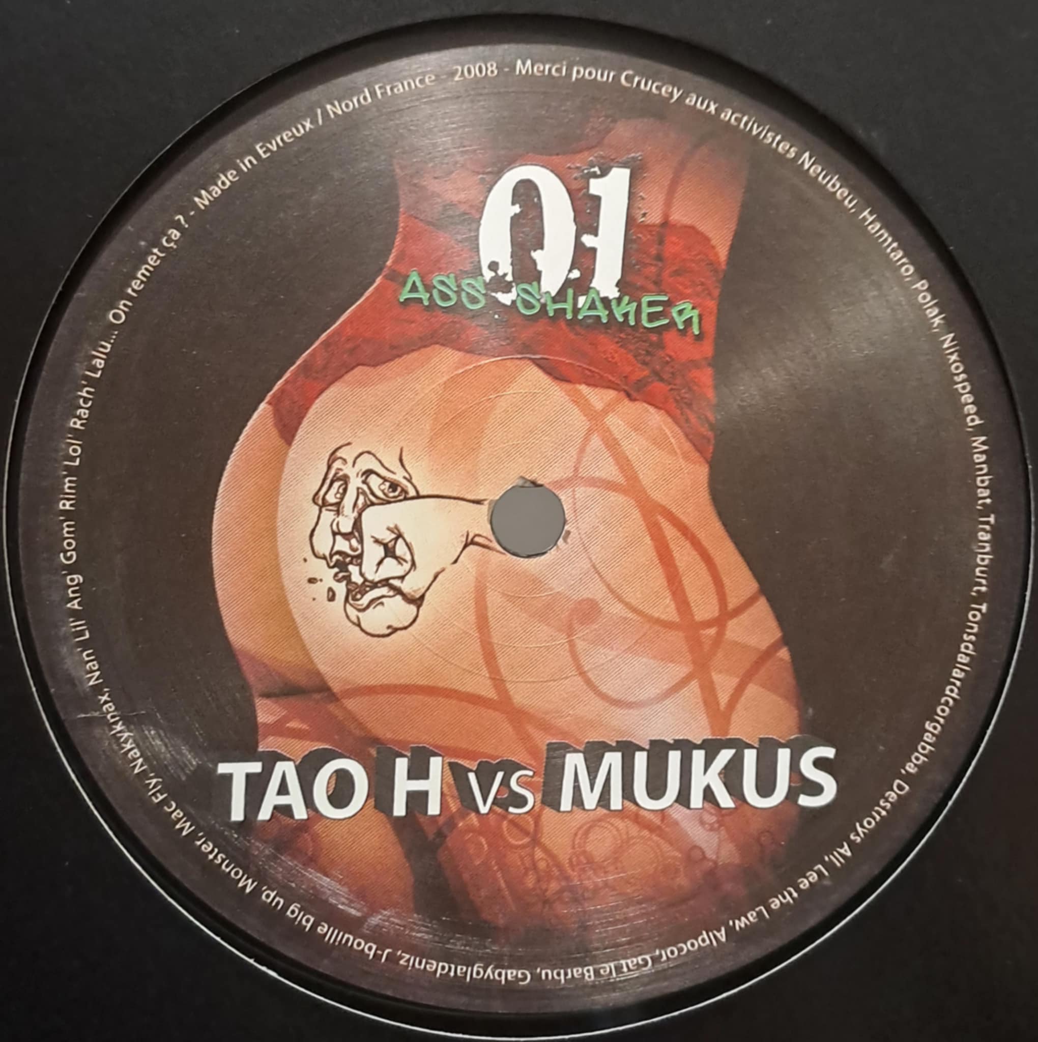 Ass Shaker 01 - vinyle freetekno