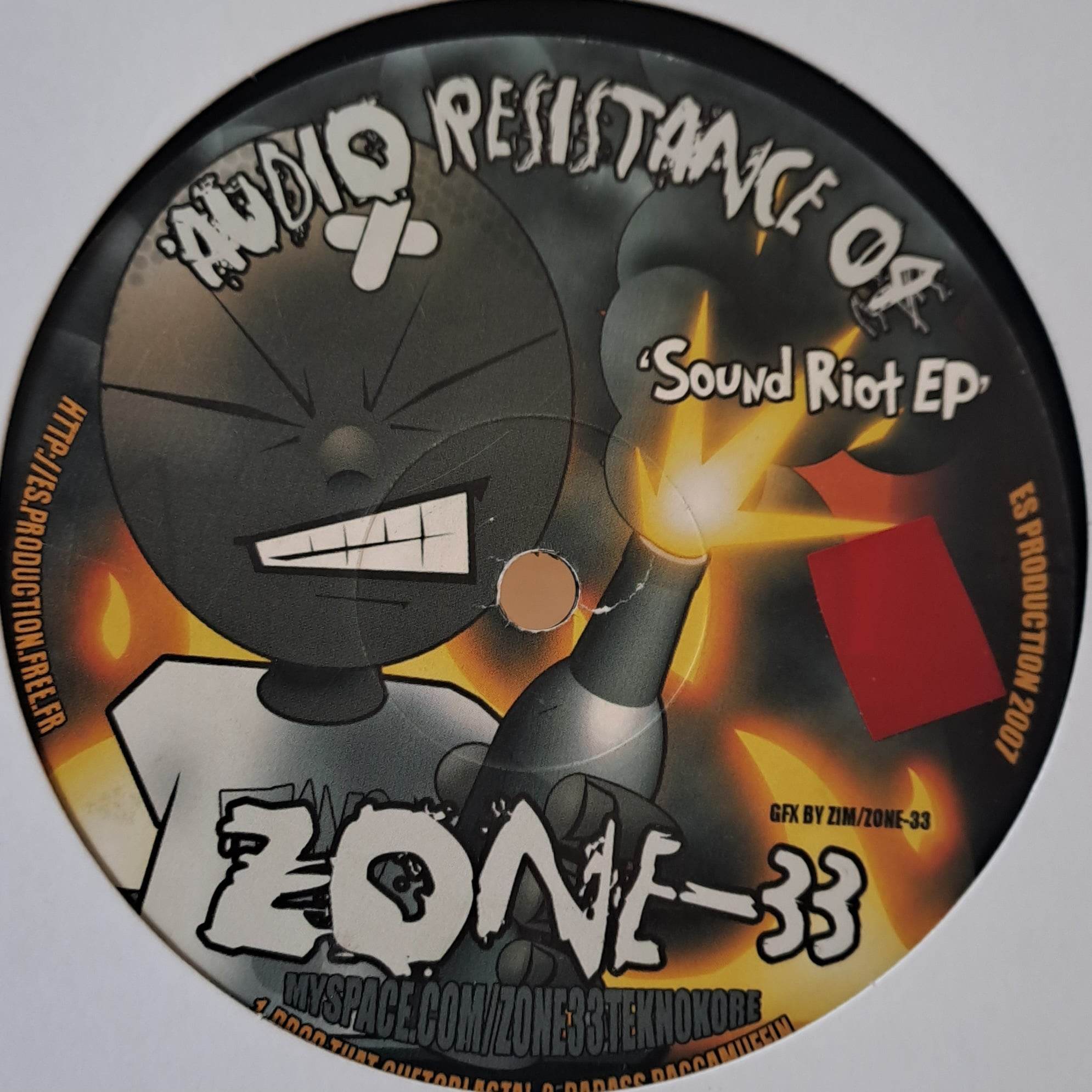 Audio Resistance 04 - vinyle freetekno
