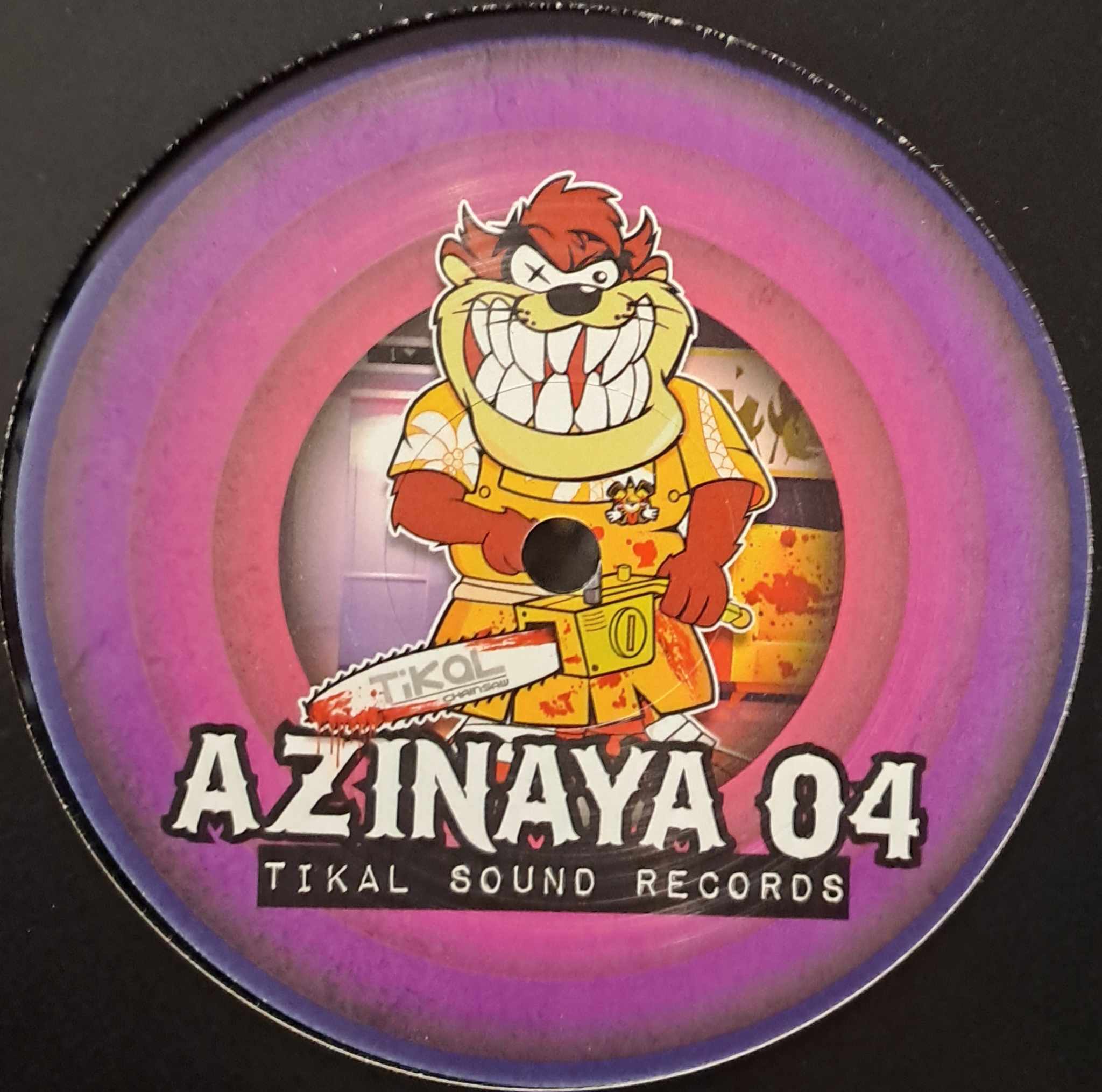 Azinaya 04 (dernières copies en stock) - vinyle freetekno