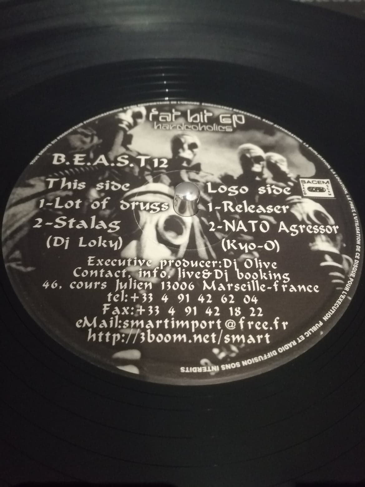 B.E.A.S.T 12 - vinyle hardcore