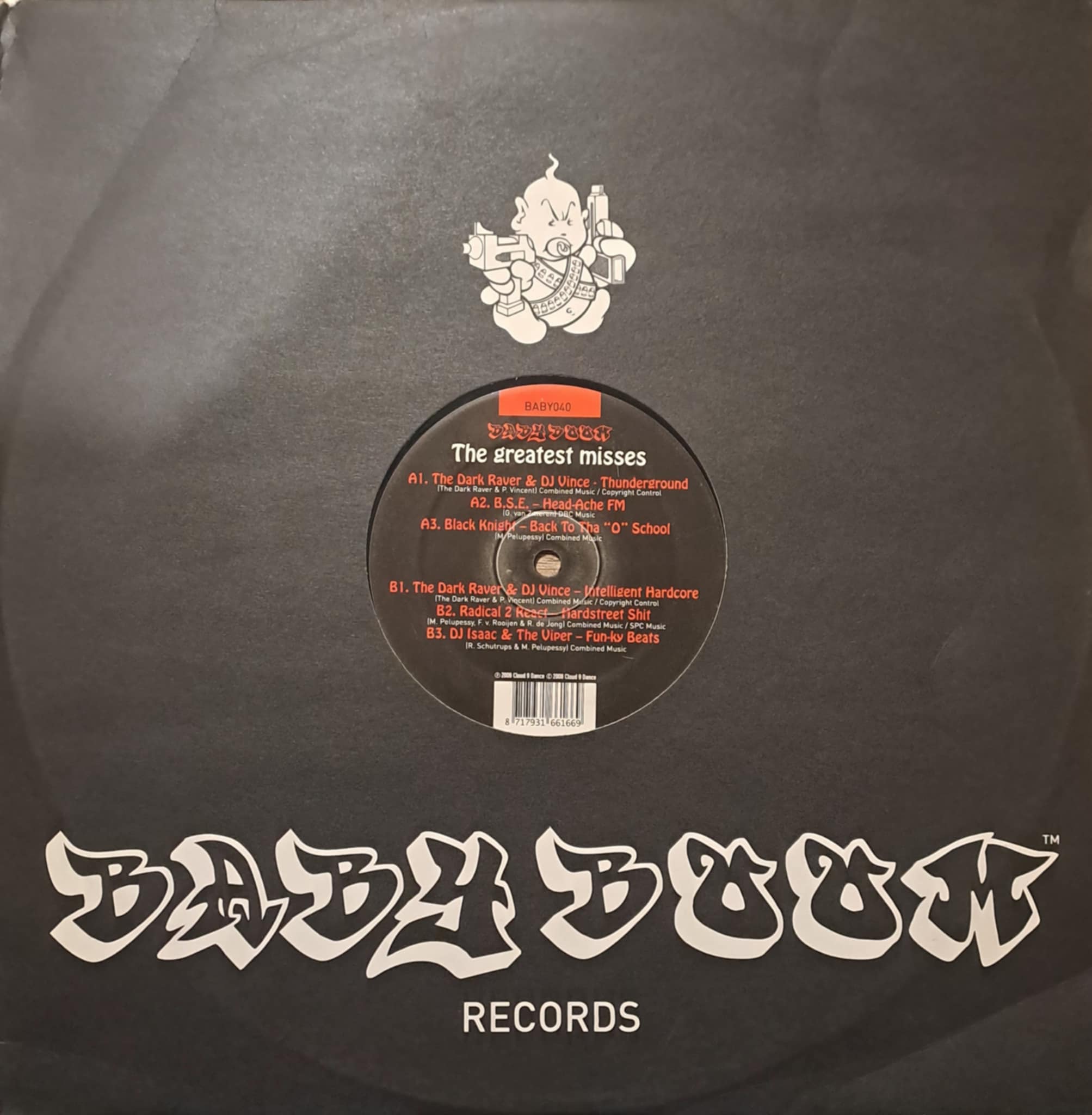 Babyboom Records 040 - vinyle gabber