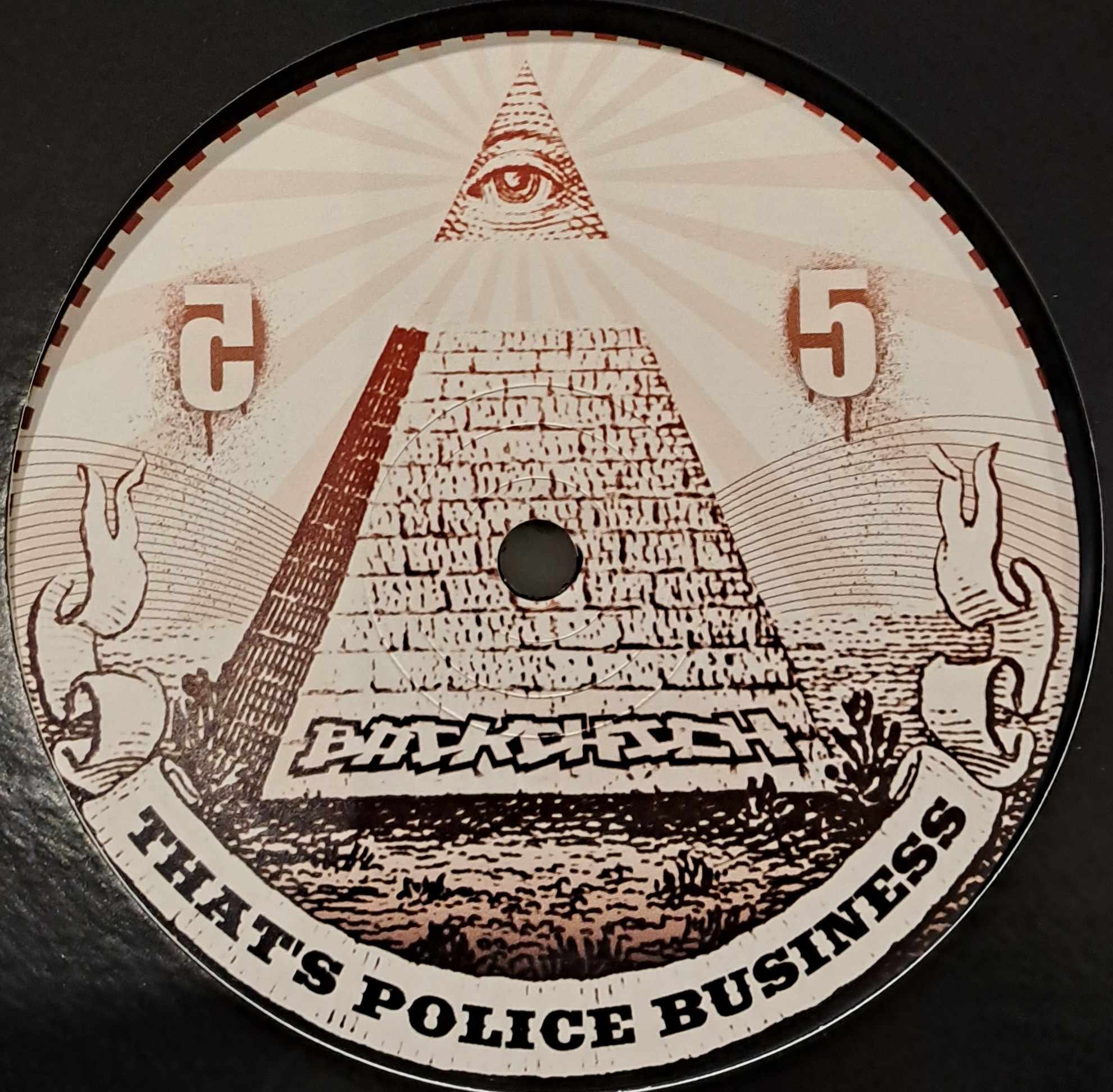 Backchich 05 (dernières copies en stock) - vinyle freetekno
