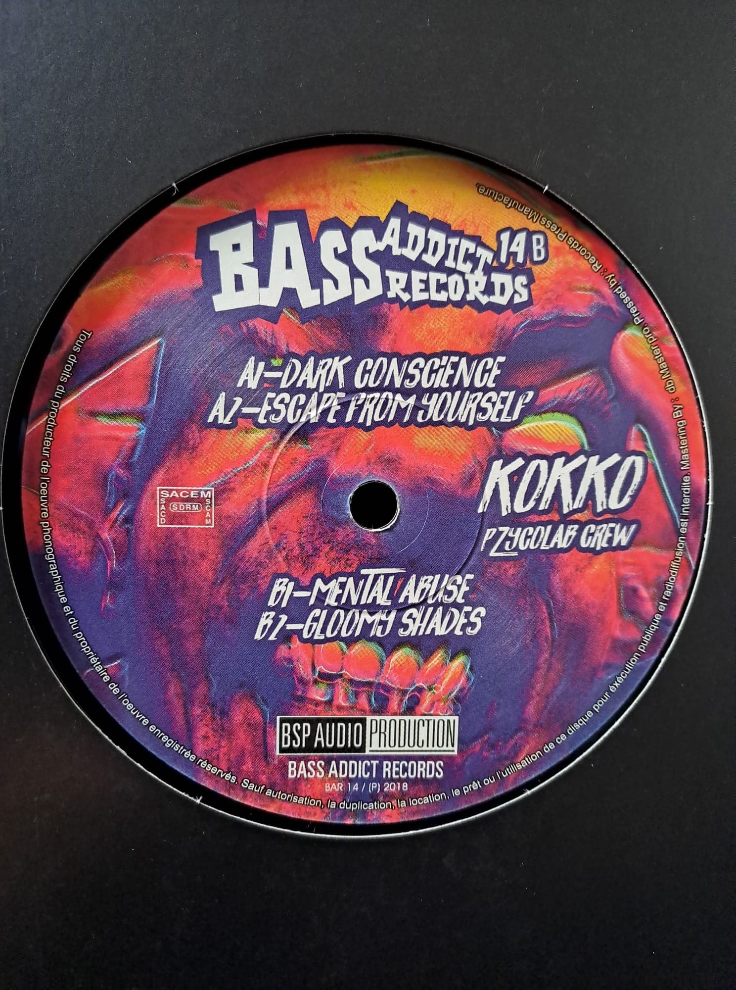 Bass Addict 14 - vinyle acid
