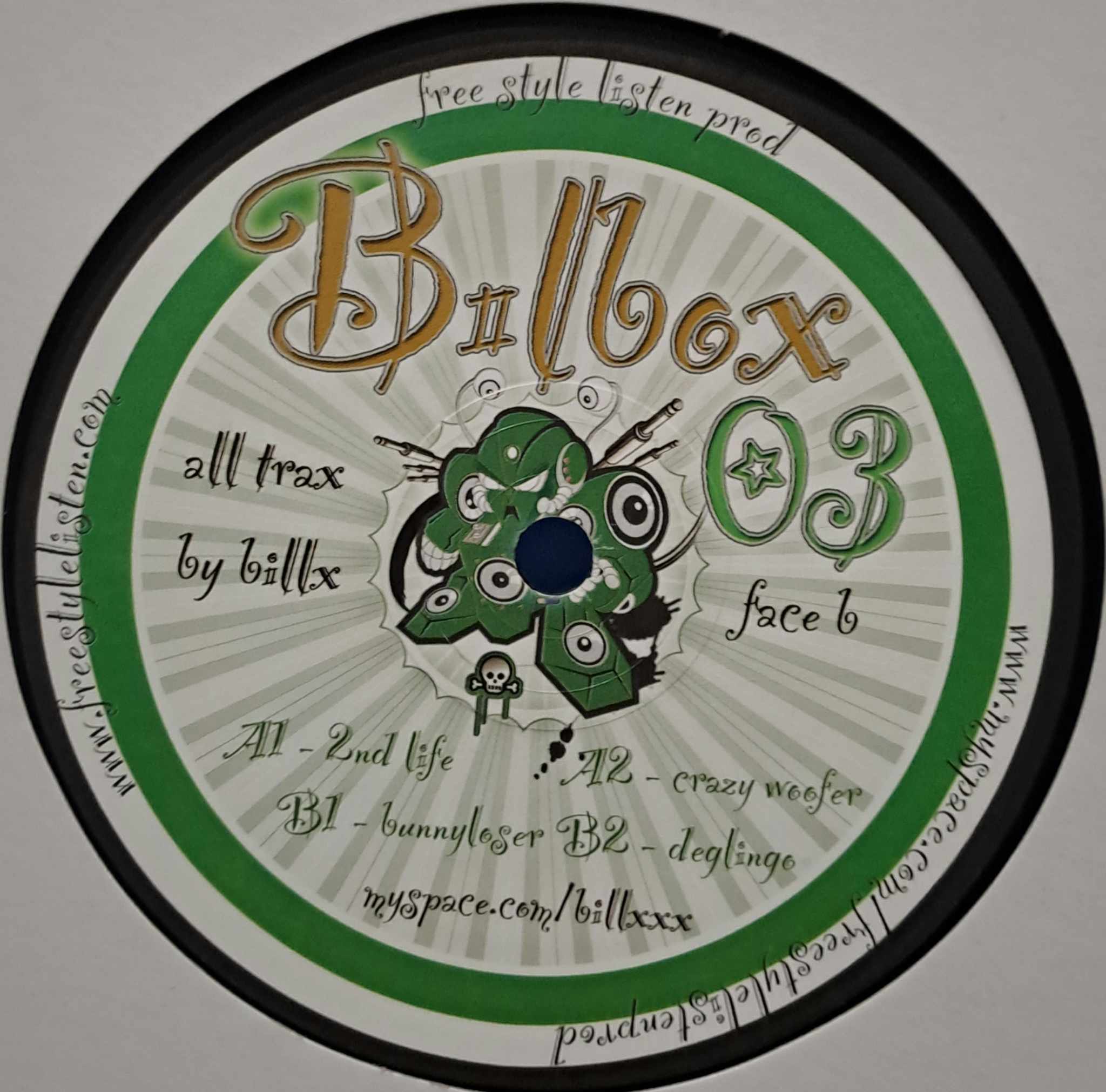 Bilbox 03 - vinyle freetekno
