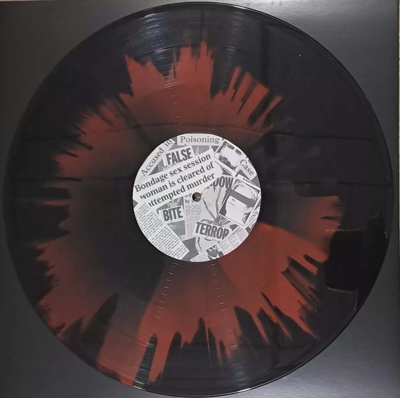 Black Widow 01 Splatter - vinyle hardcore