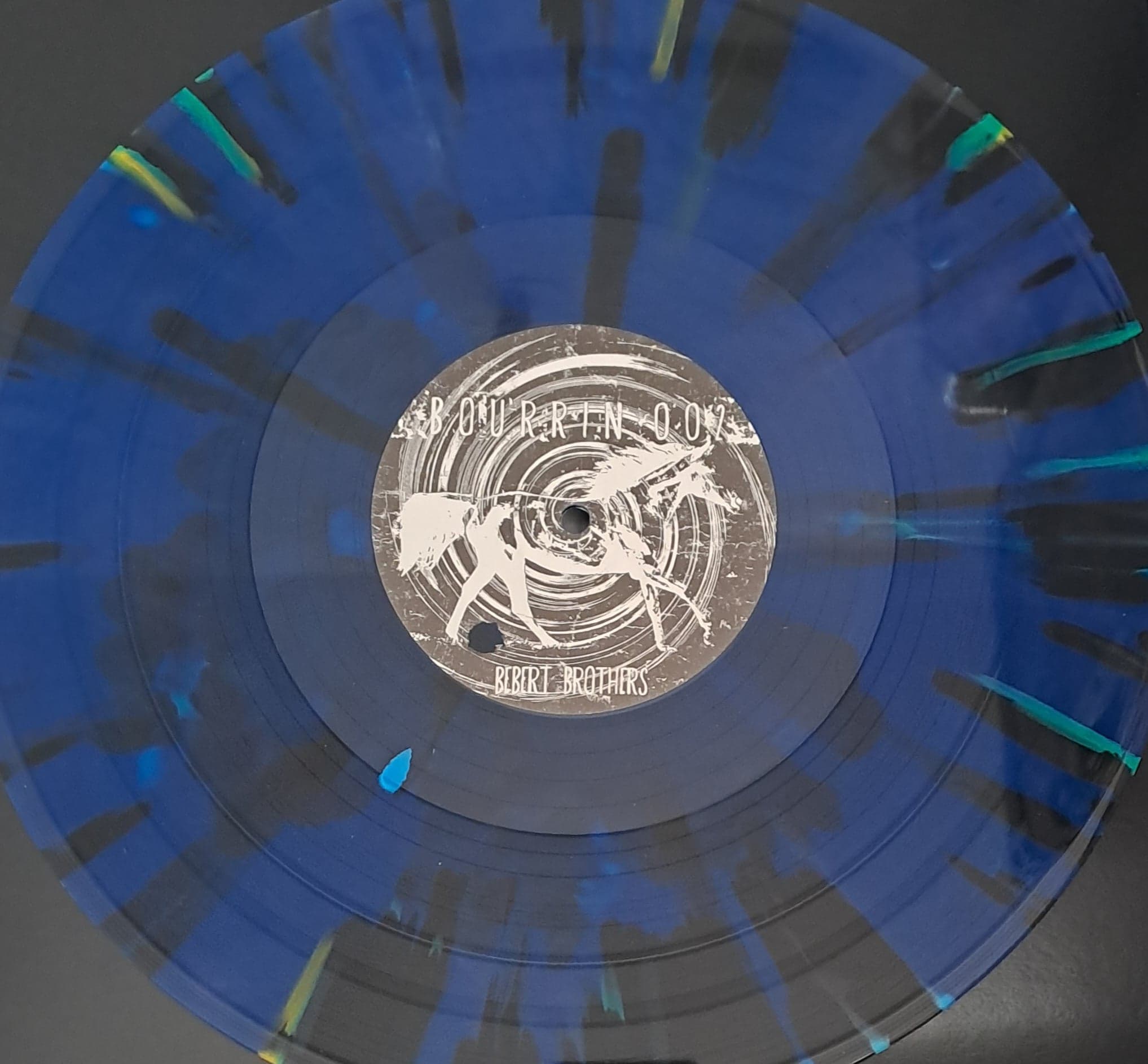 Bourrin 002 SPLATTER - vinyle freetekno
