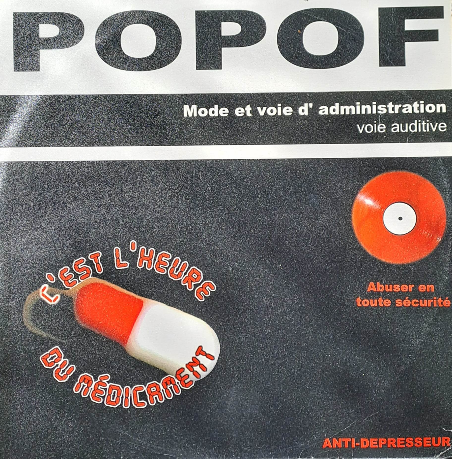 C'Est L'Heure Du Médicament - vinyle freetekno