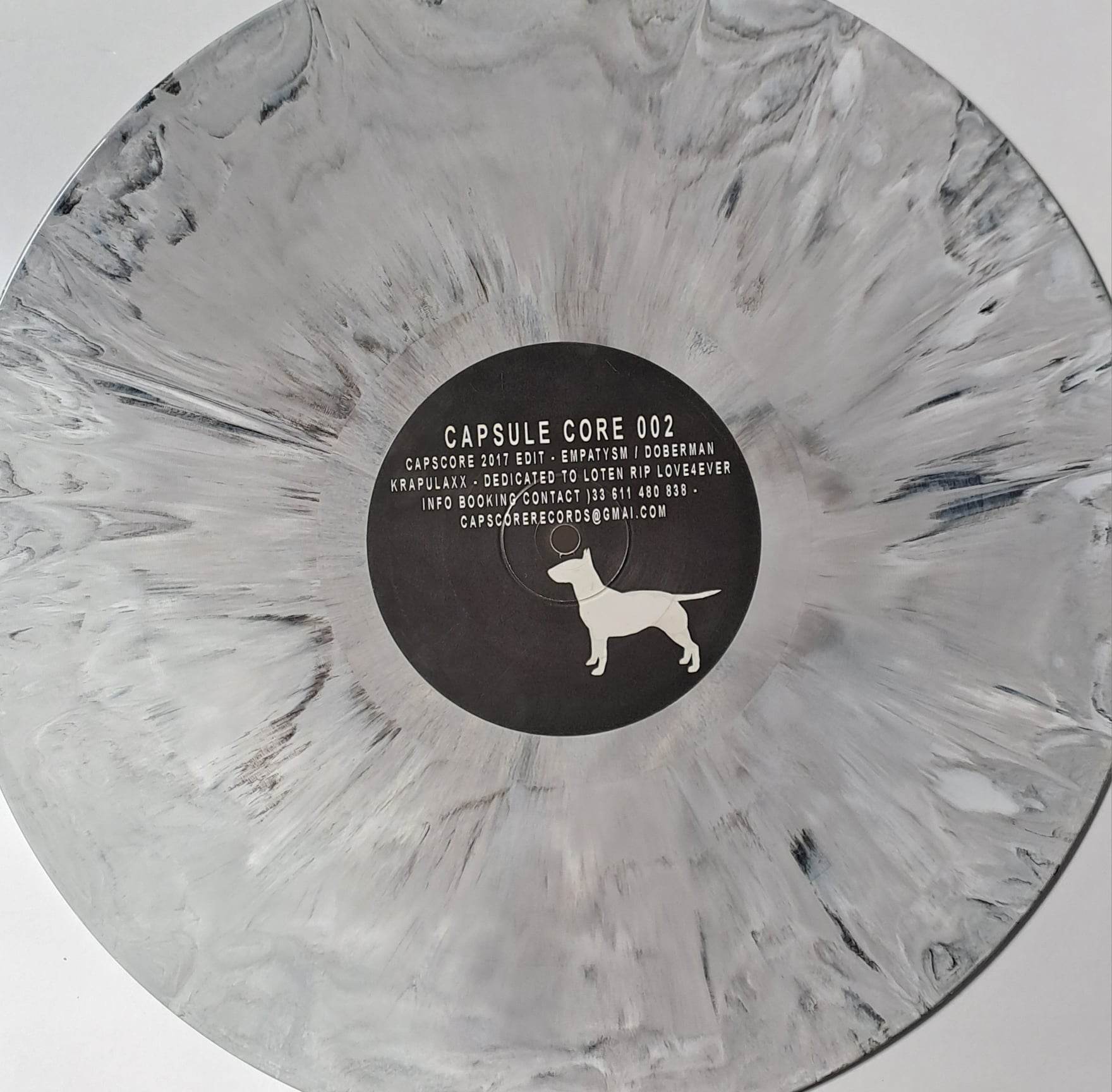 Capsule Core 002 (Marbre Gris) - vinyle hardcore