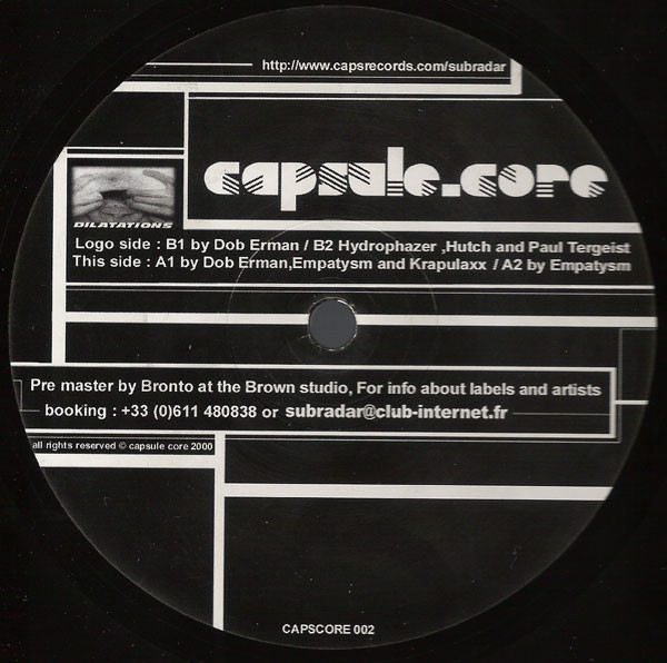 Capsule Core 02 - vinyle hardcore