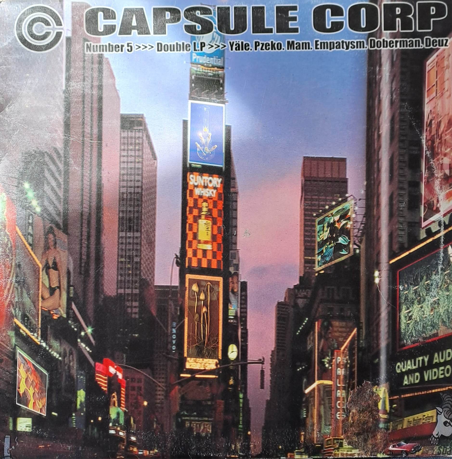 Capsule Corp 05 - vinyle freetekno