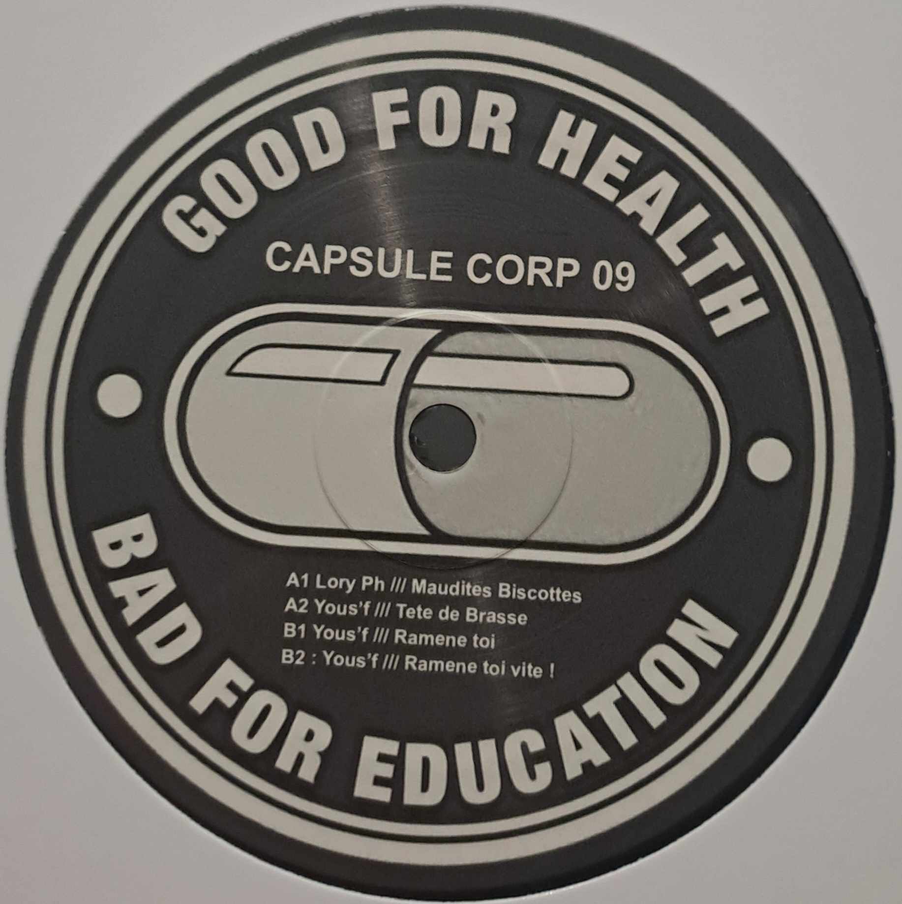 Capsule Corp 09 RP (dernières copies en stock) - vinyle freetekno