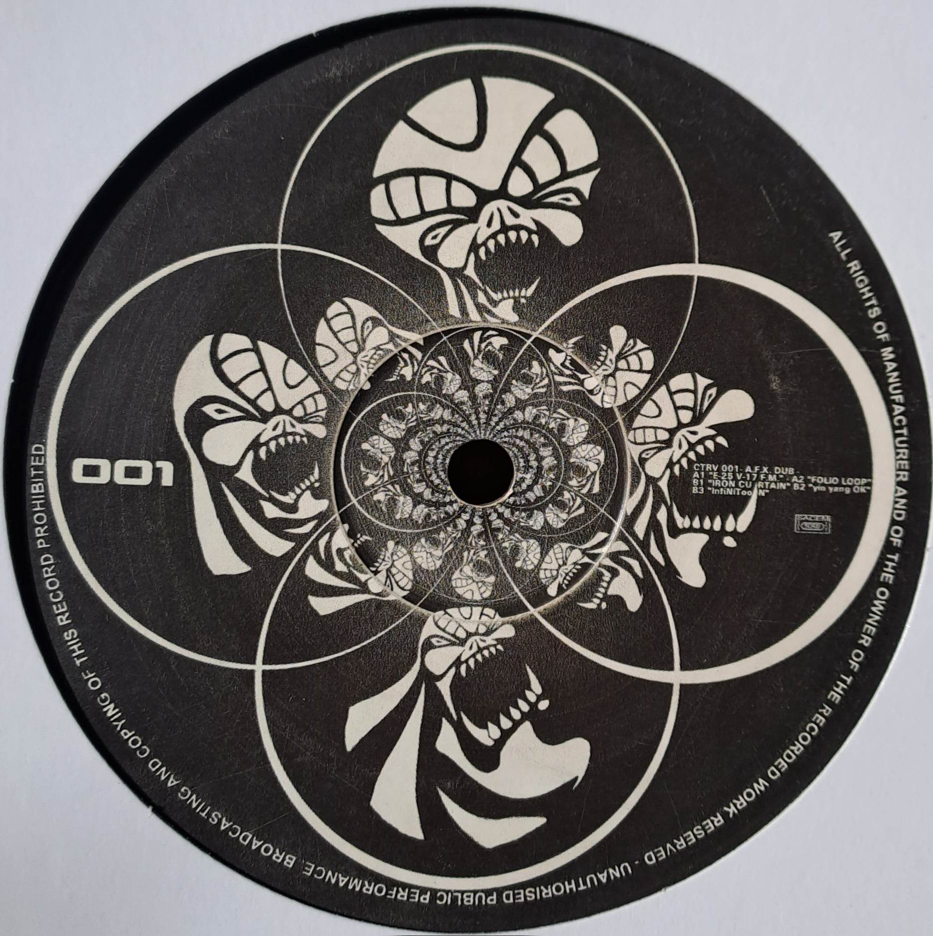 Contrarotative 01 RP - vinyle hardcore