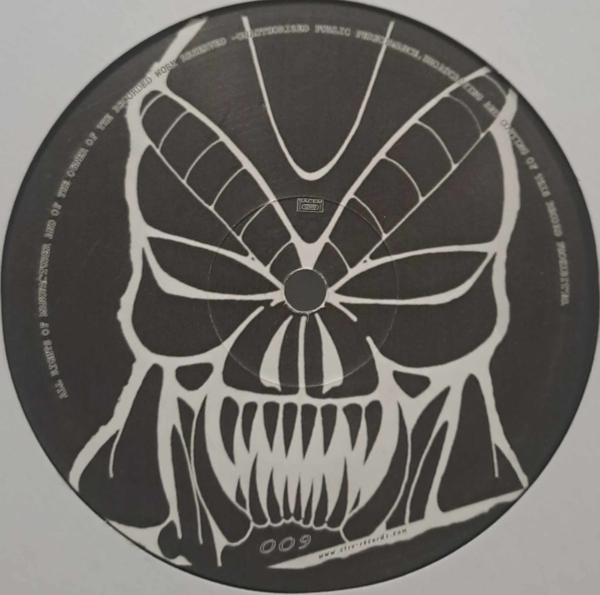 Contrarotative 09 - vinyle hardcore