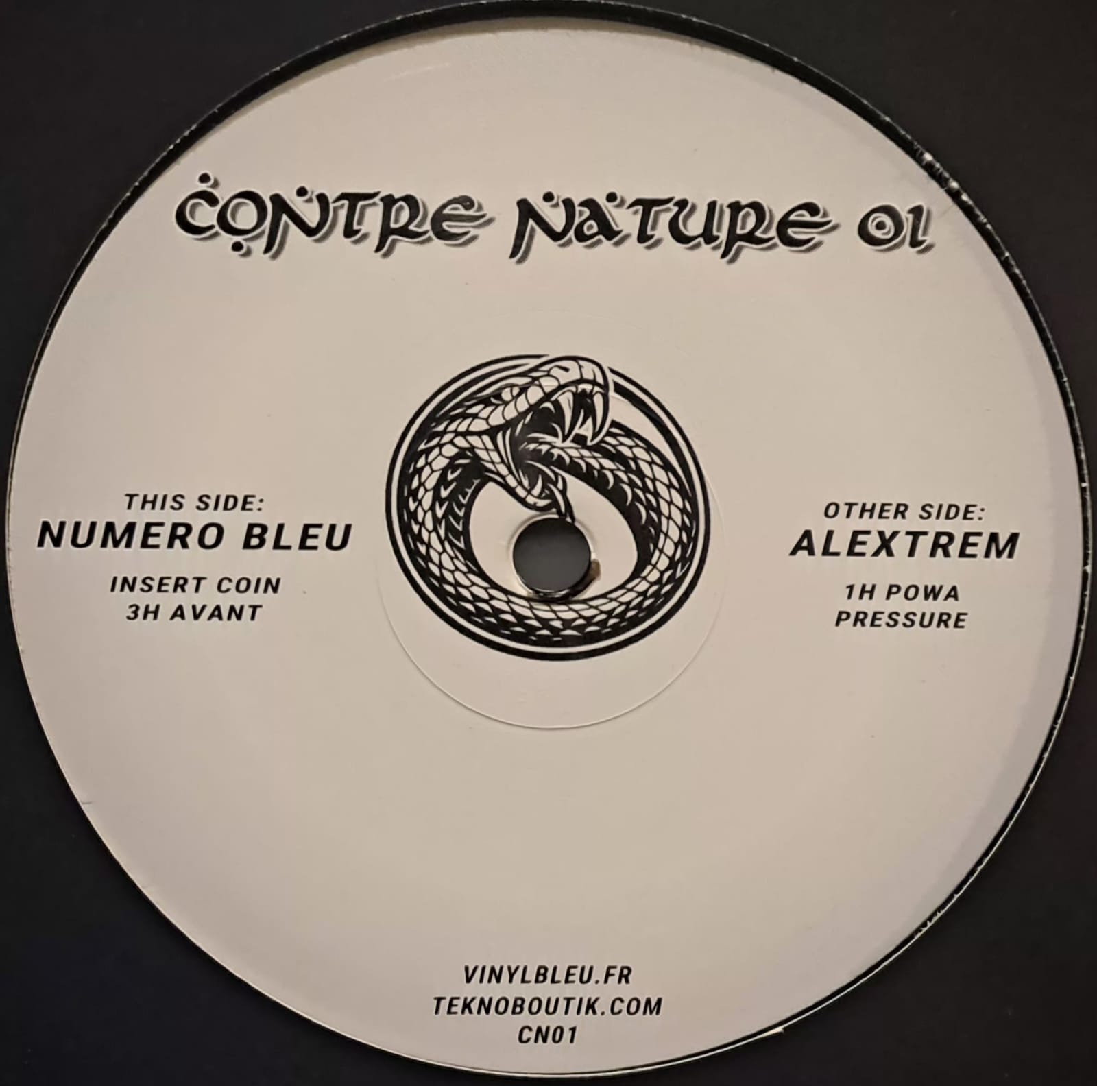 Contre Nature 01 - vinyle freetekno
