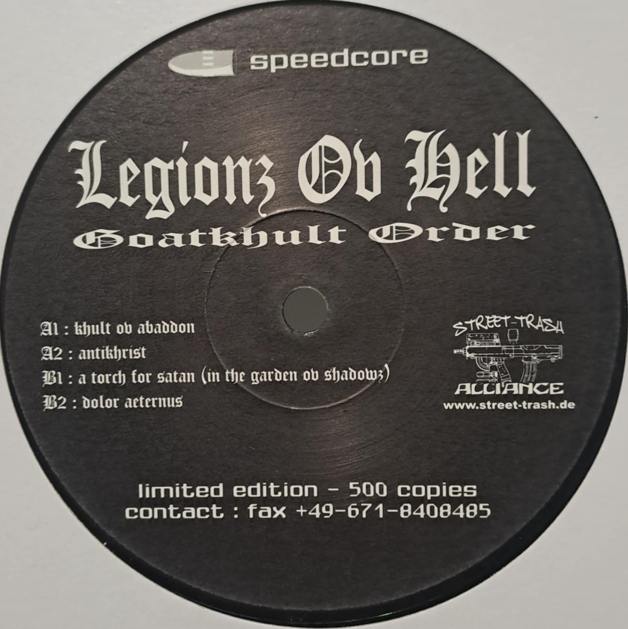 Speedcore 05 - vinyle speedcore