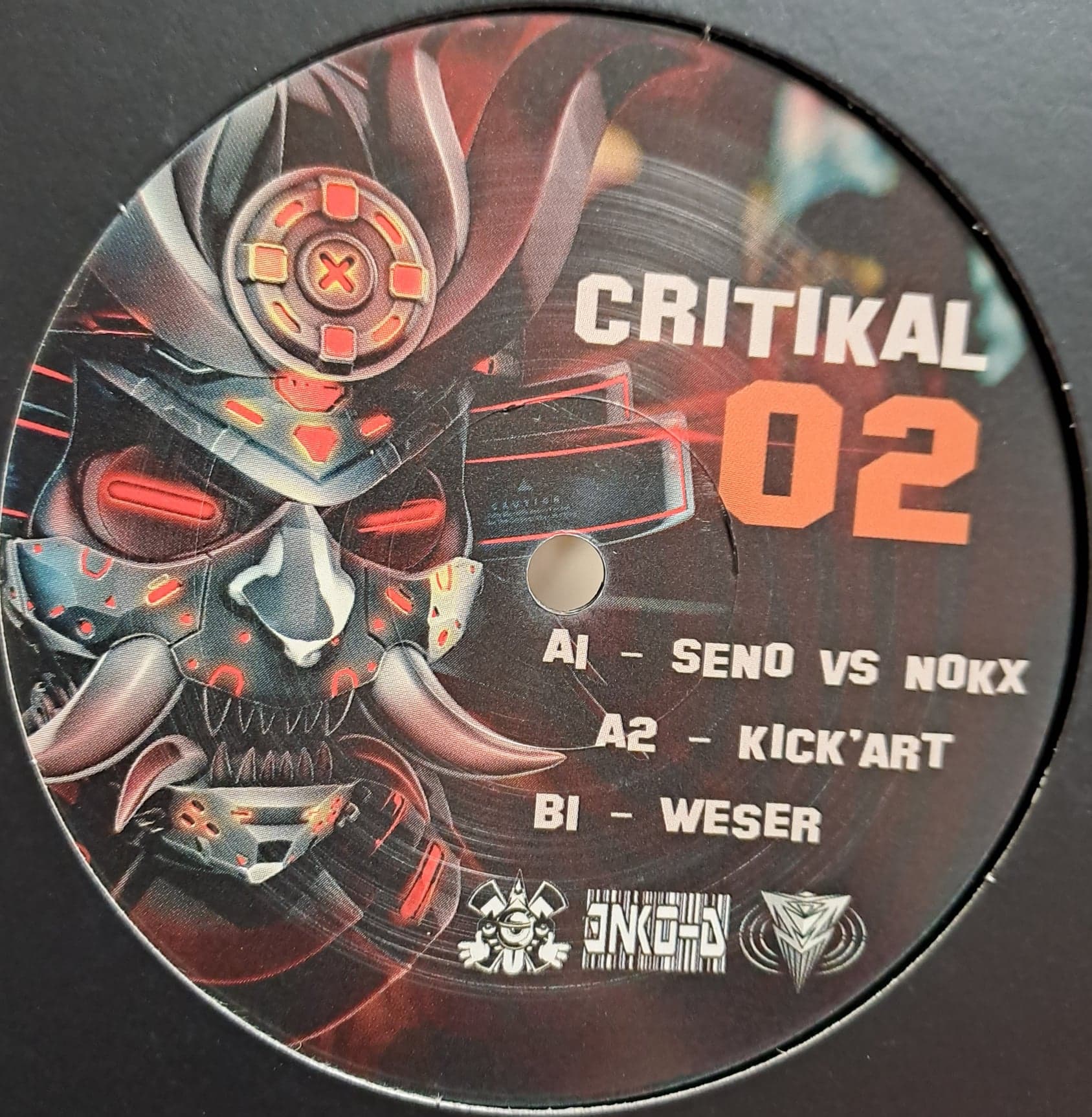Critikal 02 (dernières copies en stock) - vinyle freetekno