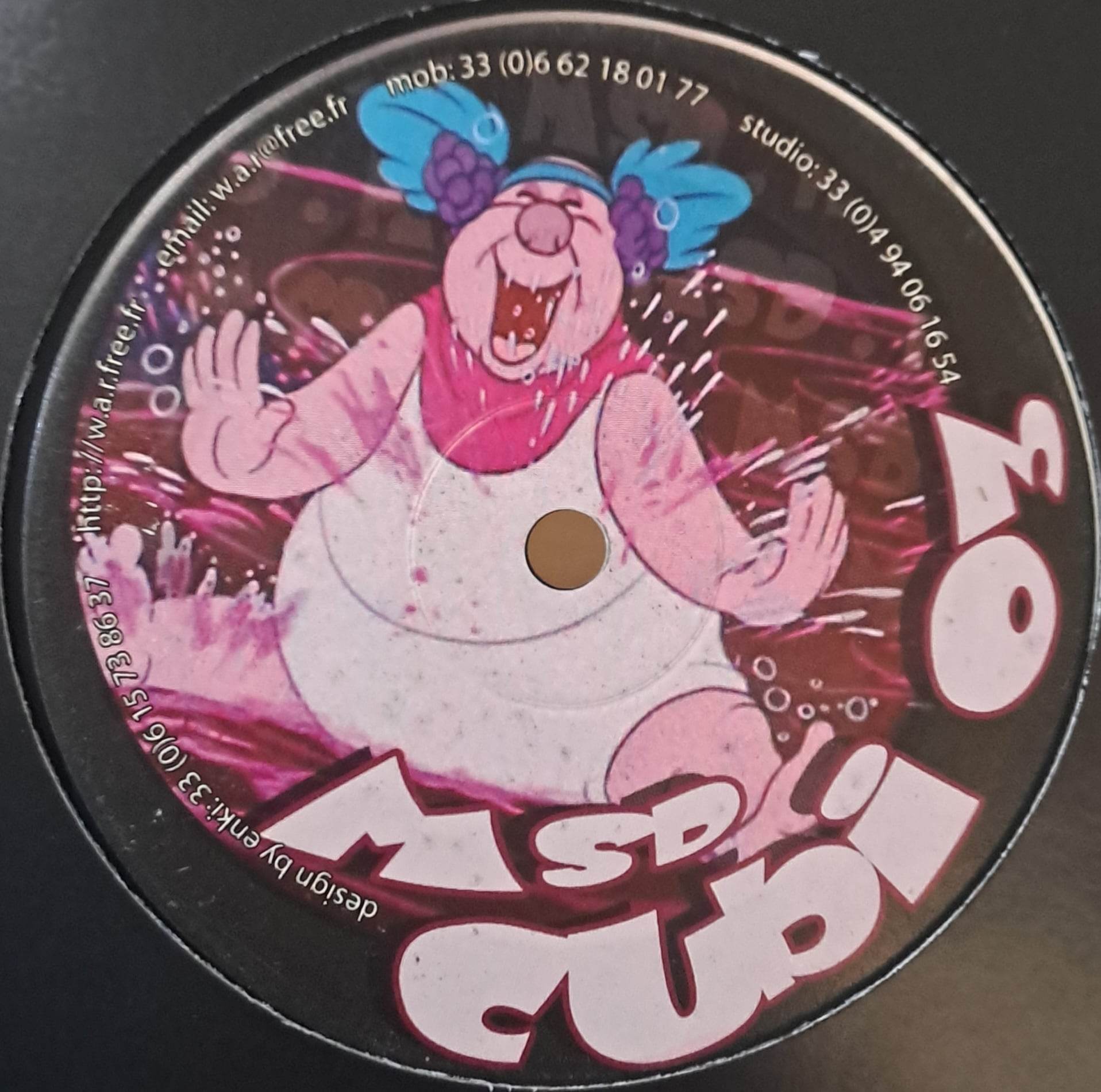 Cubi 003 - vinyle freetekno