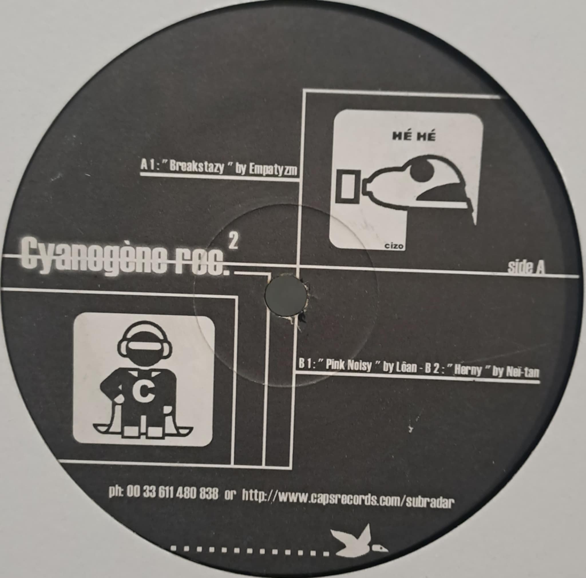 Cyanogene 02 - vinyle Breakbeat