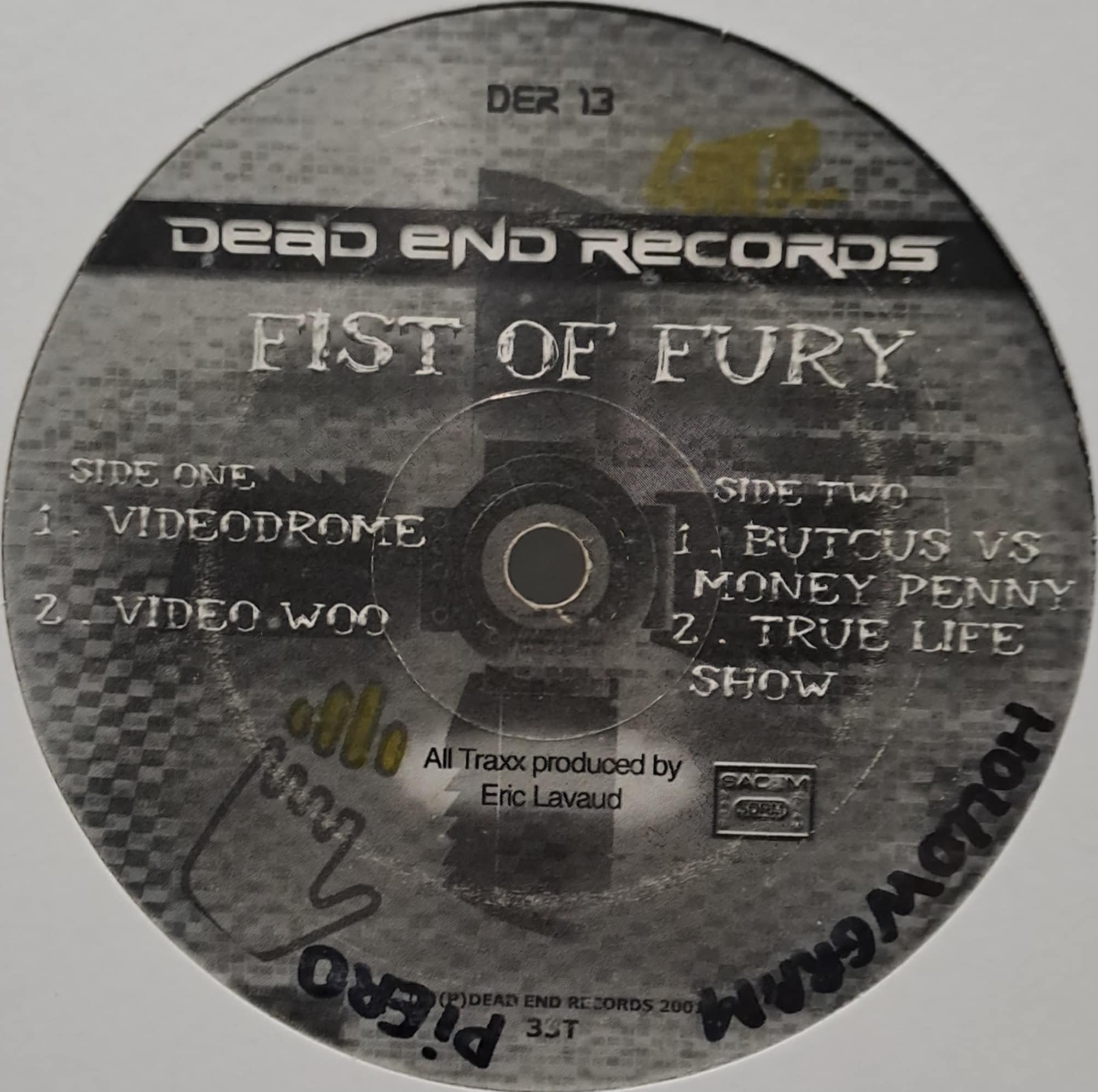 Dead End Records 13 - vinyle hardcore