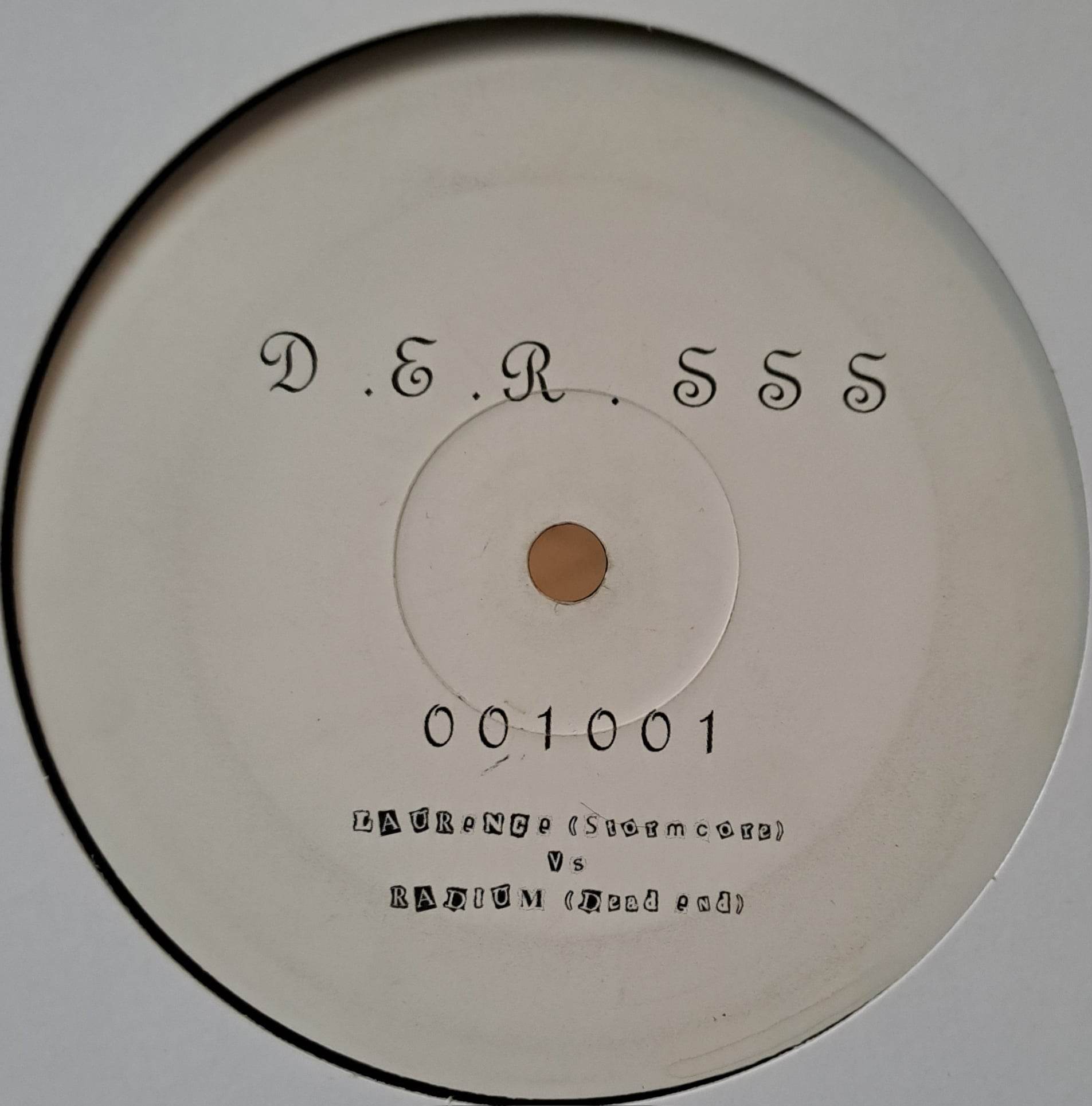 Dead End Records  SSS 001001 - vinyle hardcore