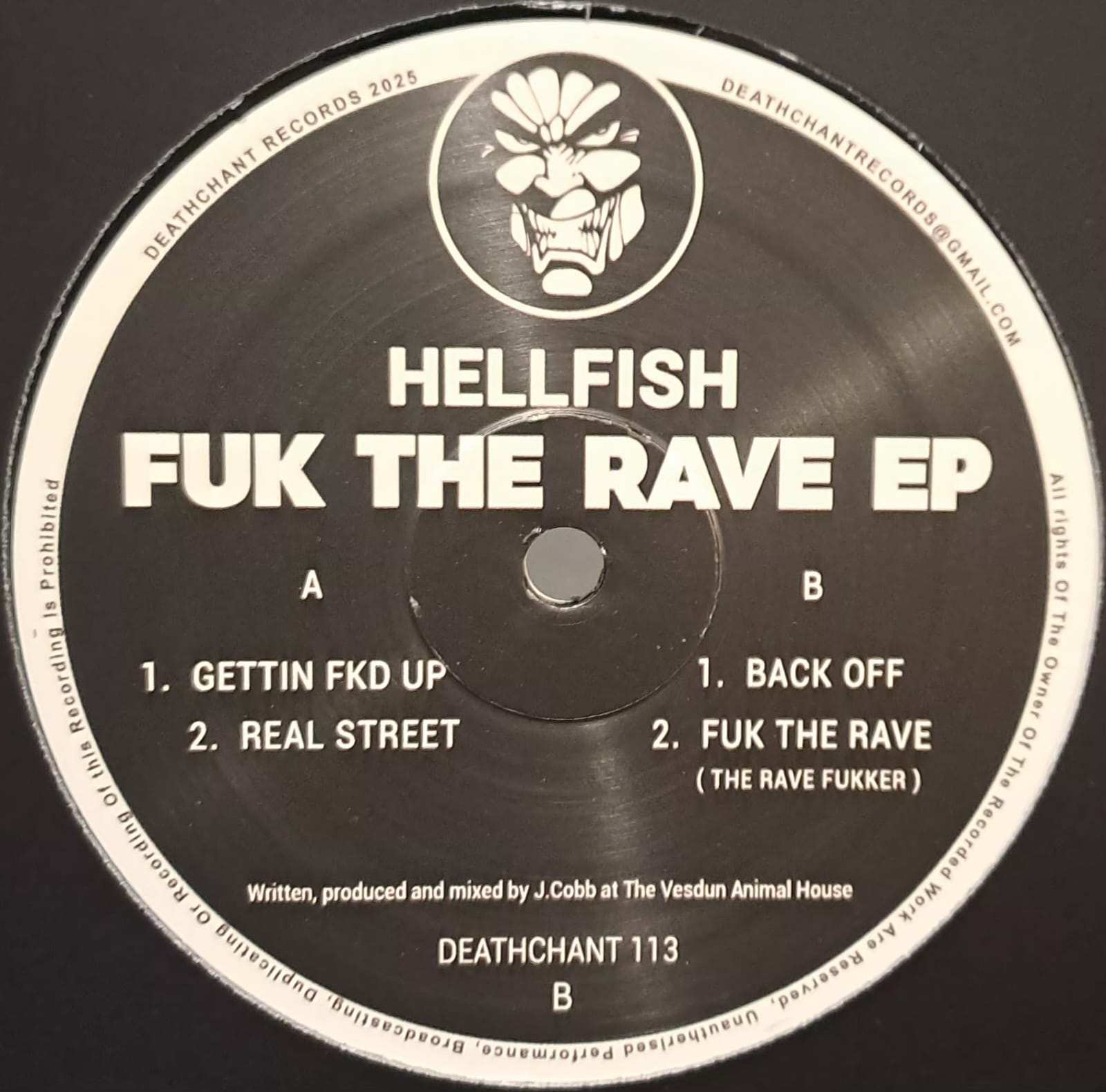 Deathchant 113 - vinyle hardcore