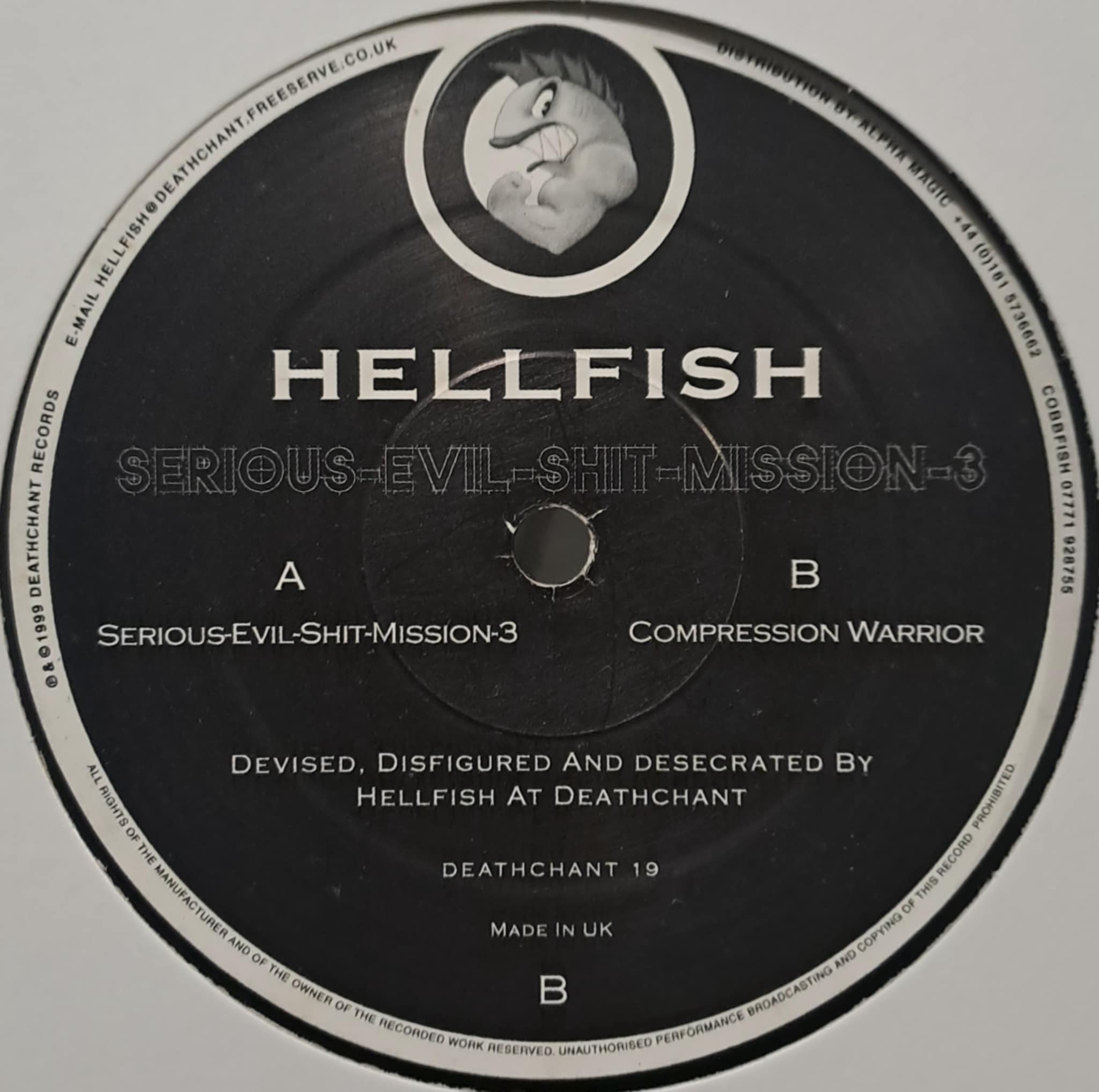 Deathchant 19 - vinyle hardcore